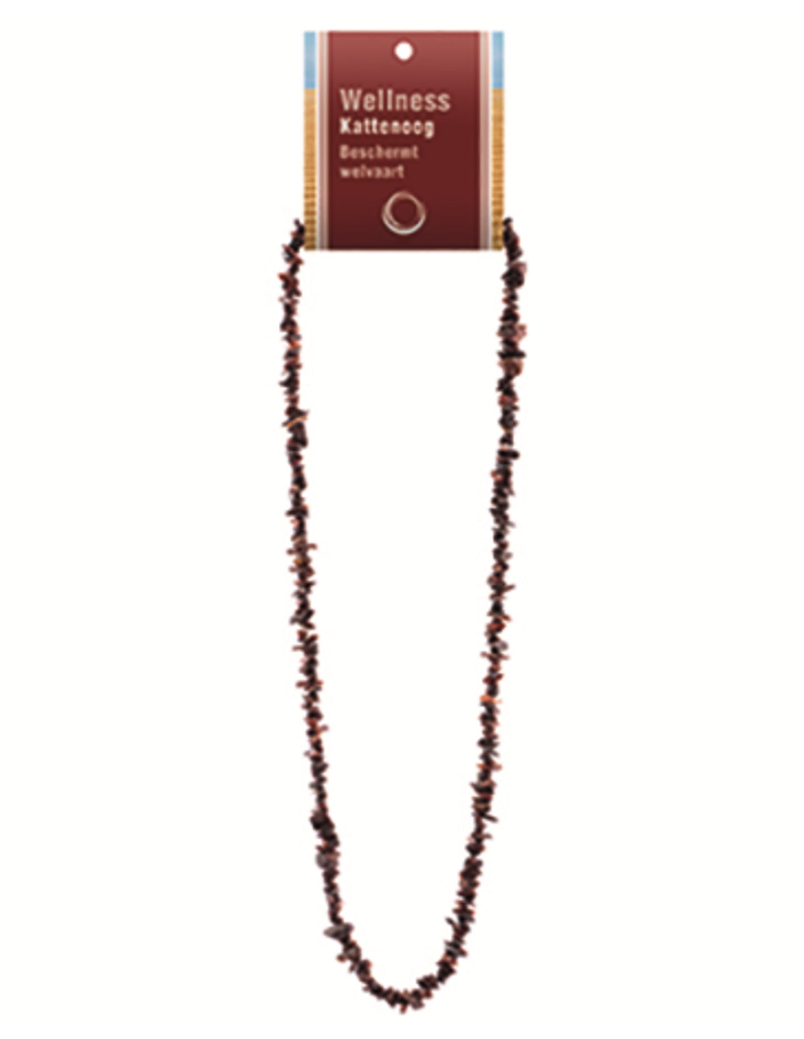 Kattenoog splitketting + kaart