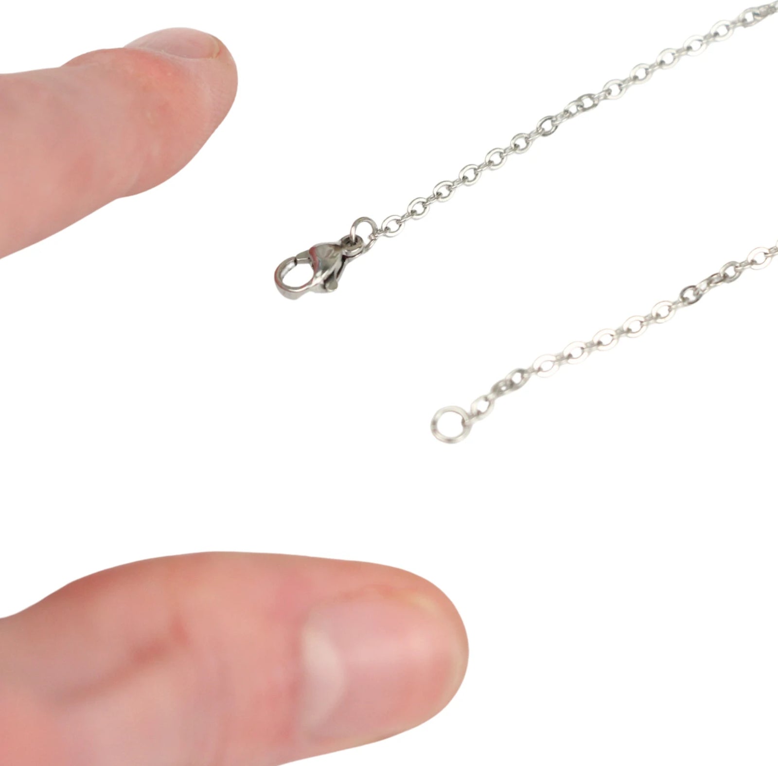 Ketting ankerschakel 2 mm 50 cm rvs