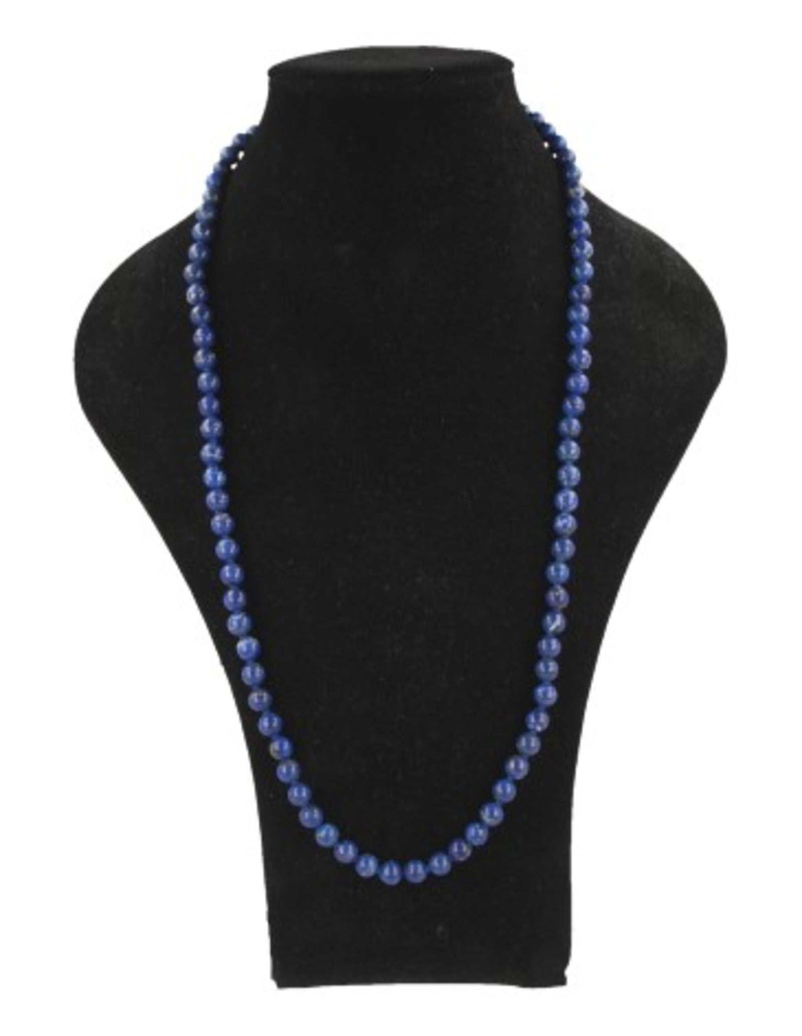 Lapis Lazuli 8mm kralen ketting 73 cm
