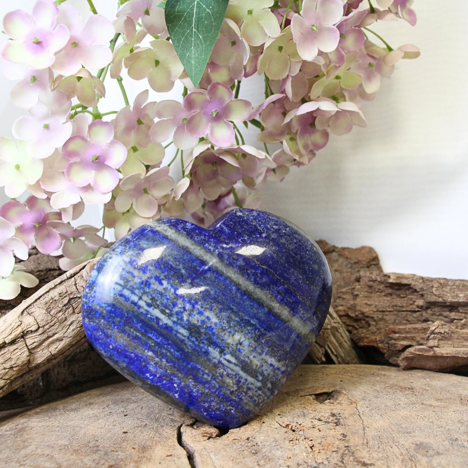 Lapis Lazuli edelsteen hart nr.26