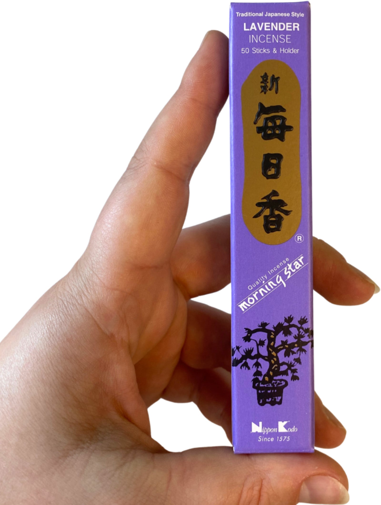 Lavender wierook stokjes - Nippon Kodo - Morning star