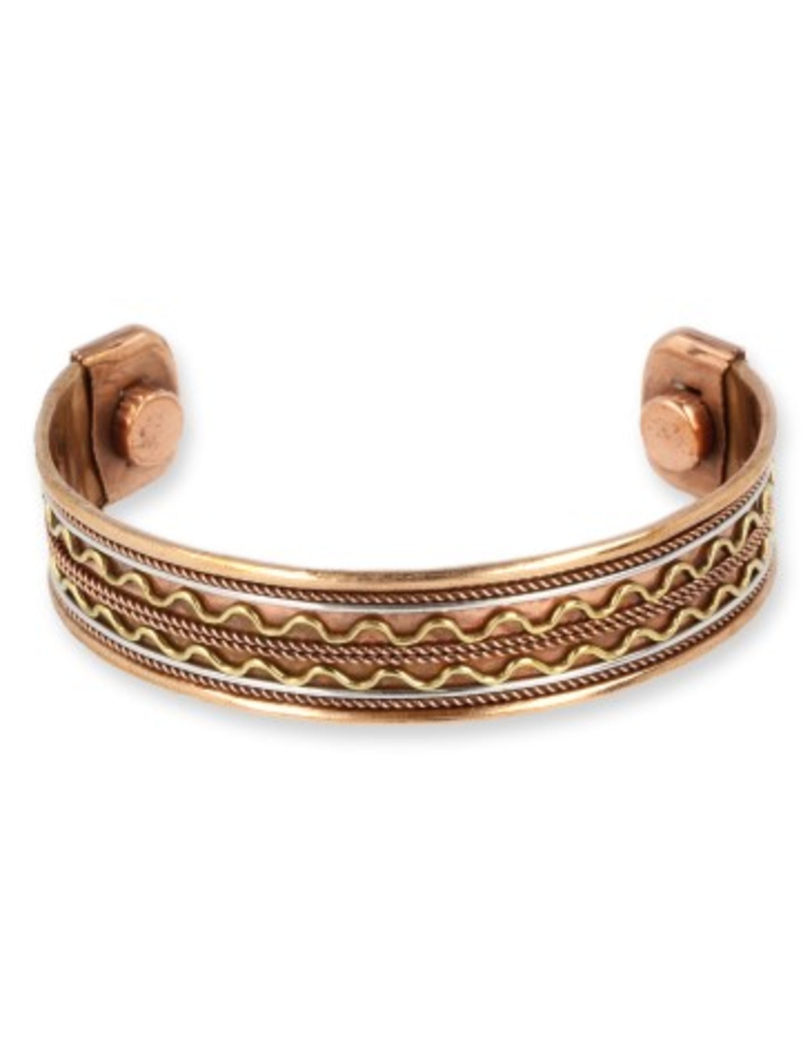 Magnetische armband met koper