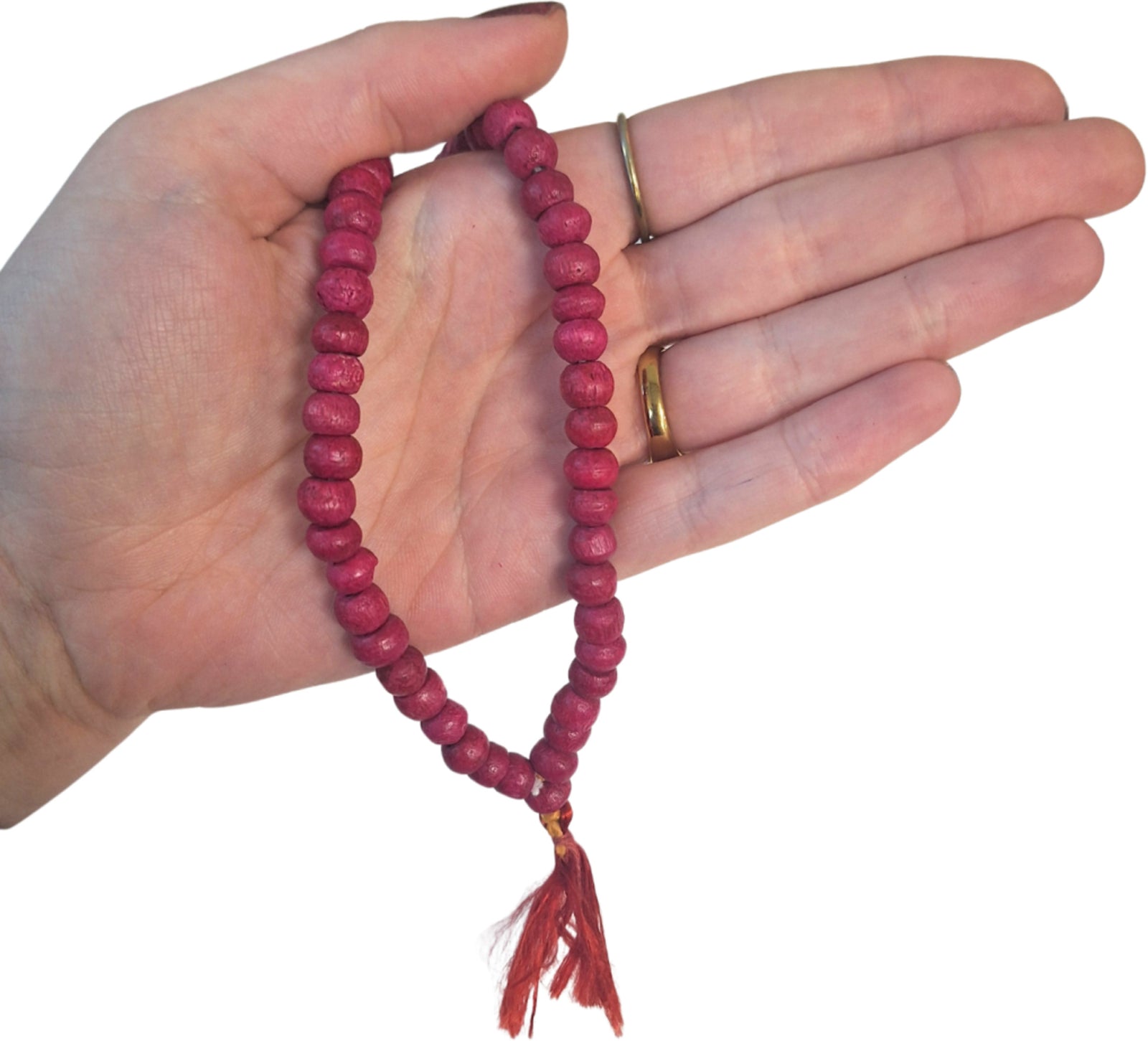 Mala hout roze 30 cm