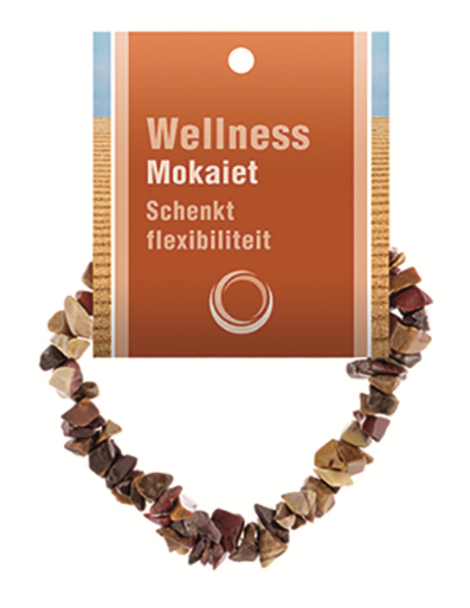 Mokaiet splitarmband + kaart