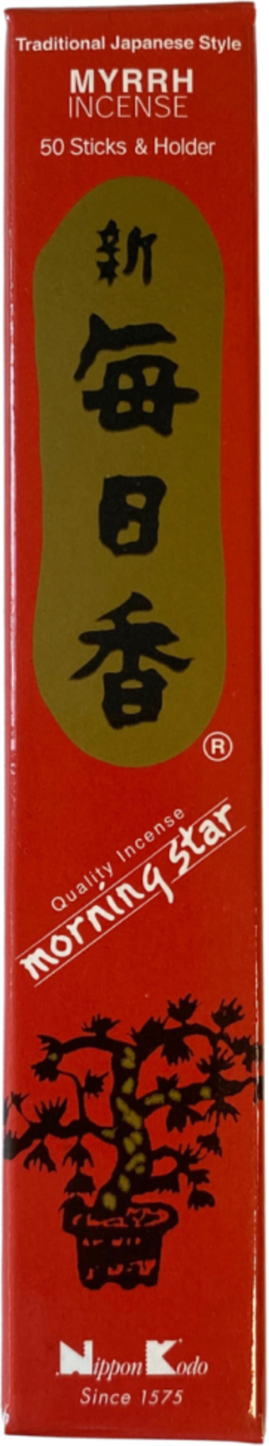 Myrrh wierook stokjes - Nippon Kodo - Morning star