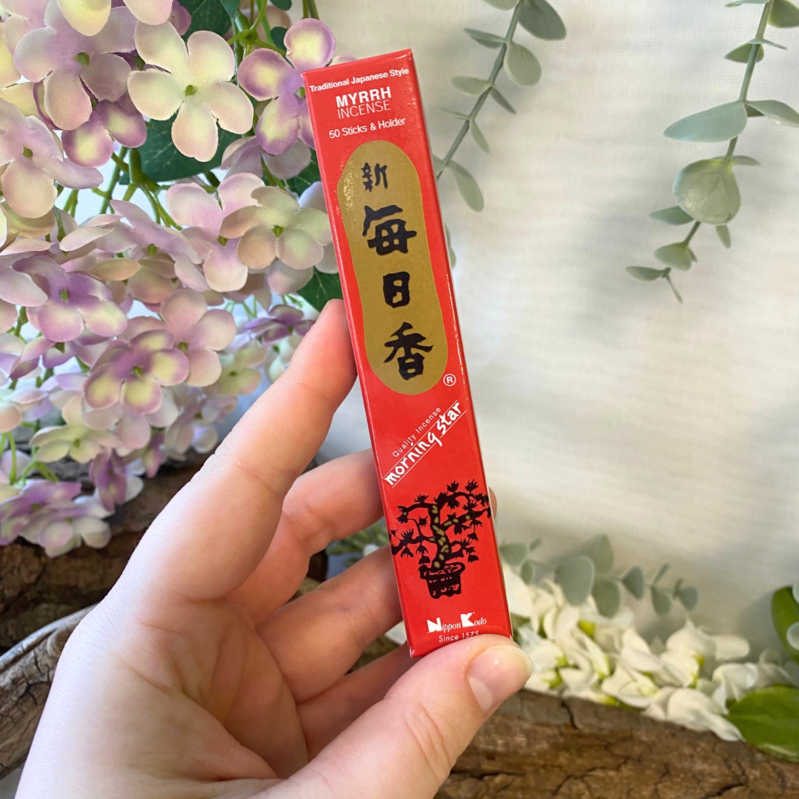 Myrrh wierook stokjes - Nippon Kodo - Morning star