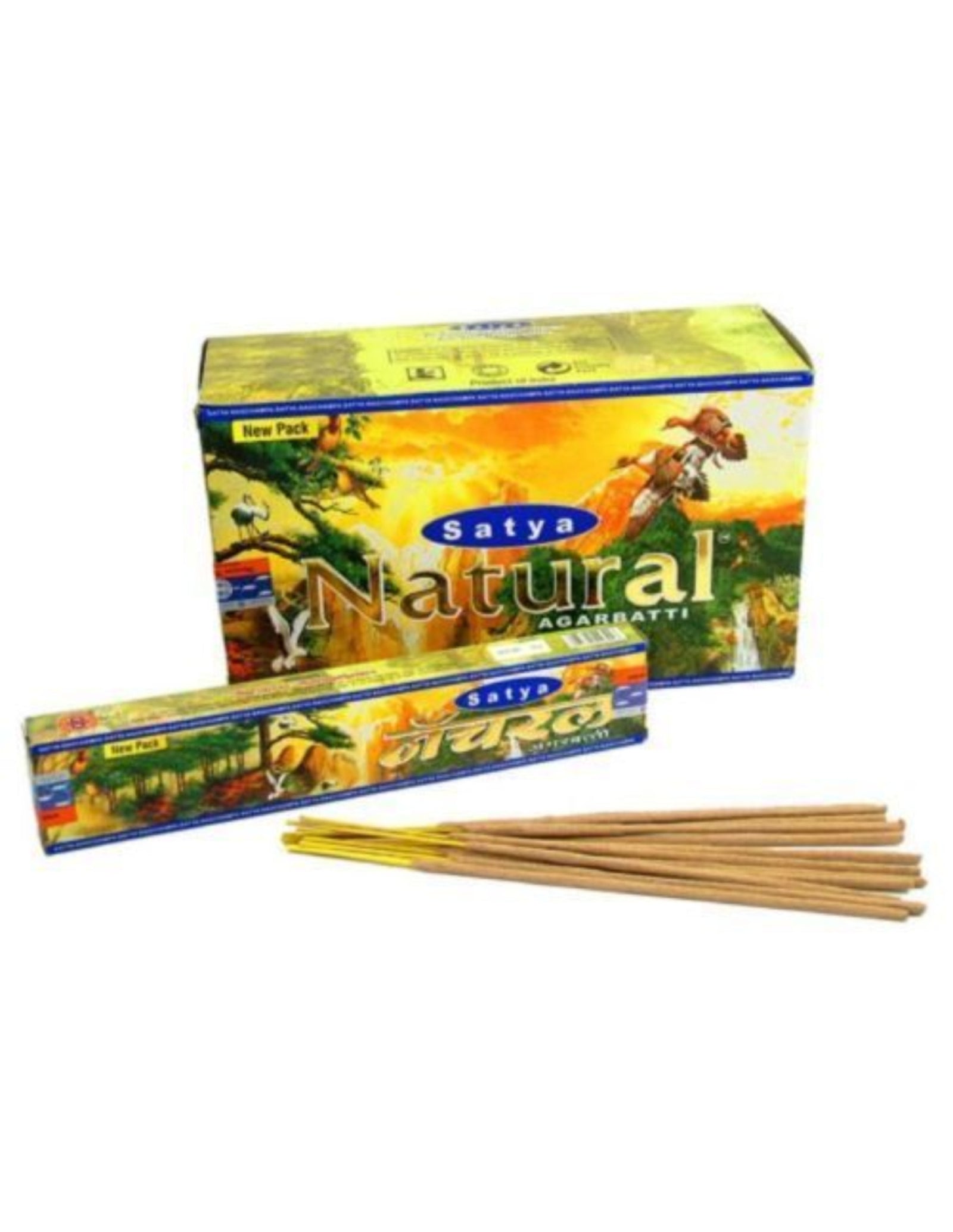Natural wierook stokjes 10 grams Satya