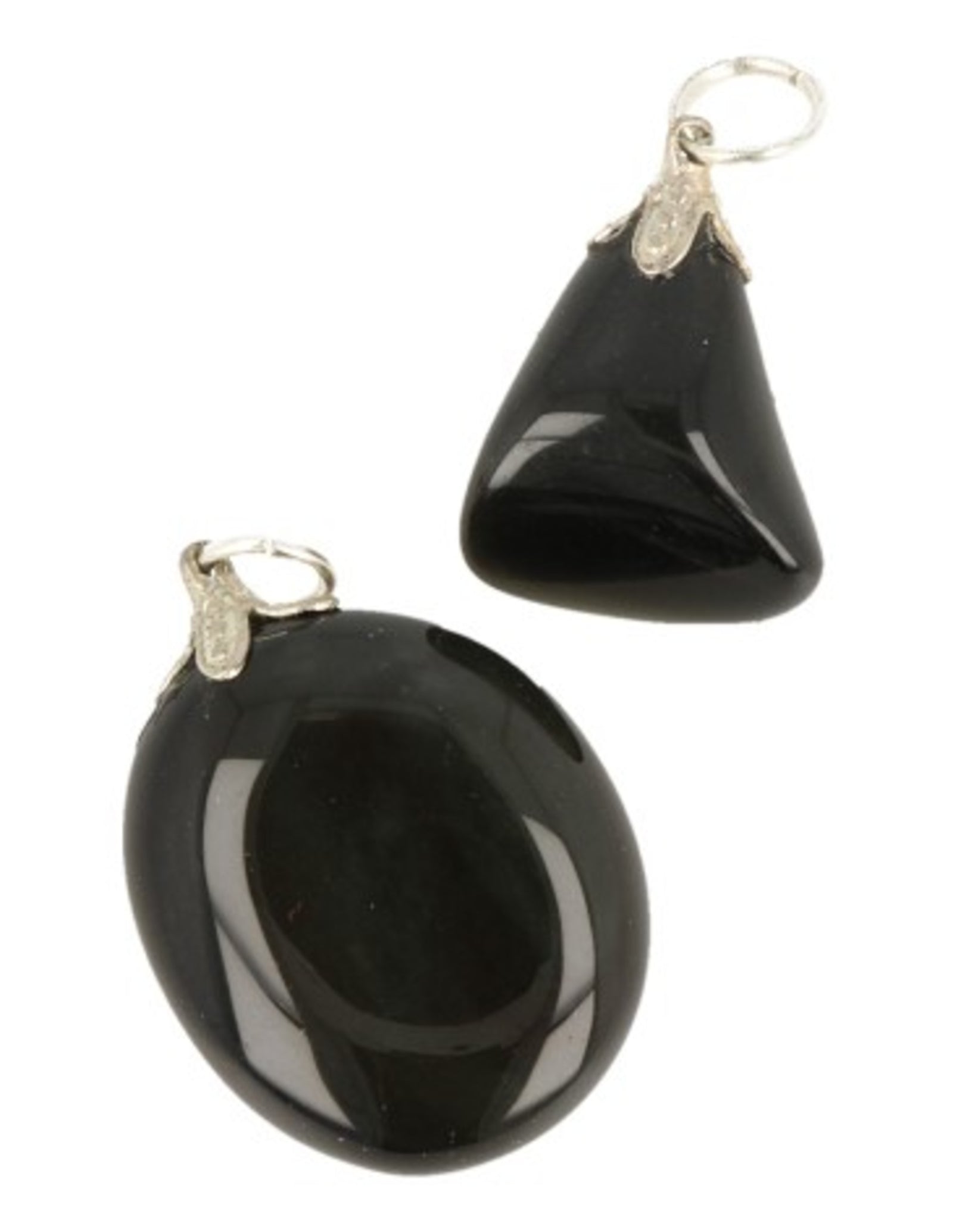 Obsidiaan regenboog edelsteen hanger