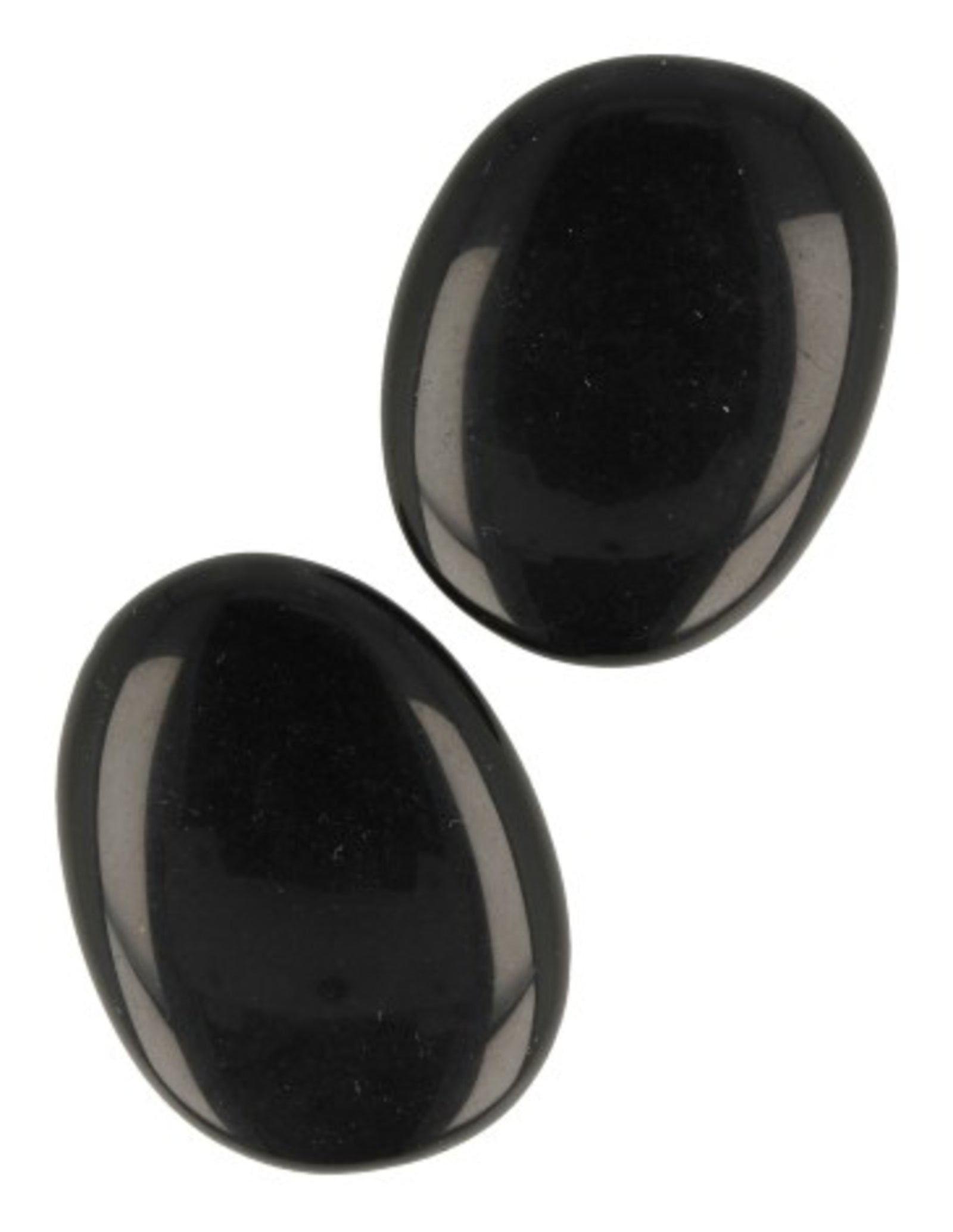 Obsidiaan zwart zaksteen