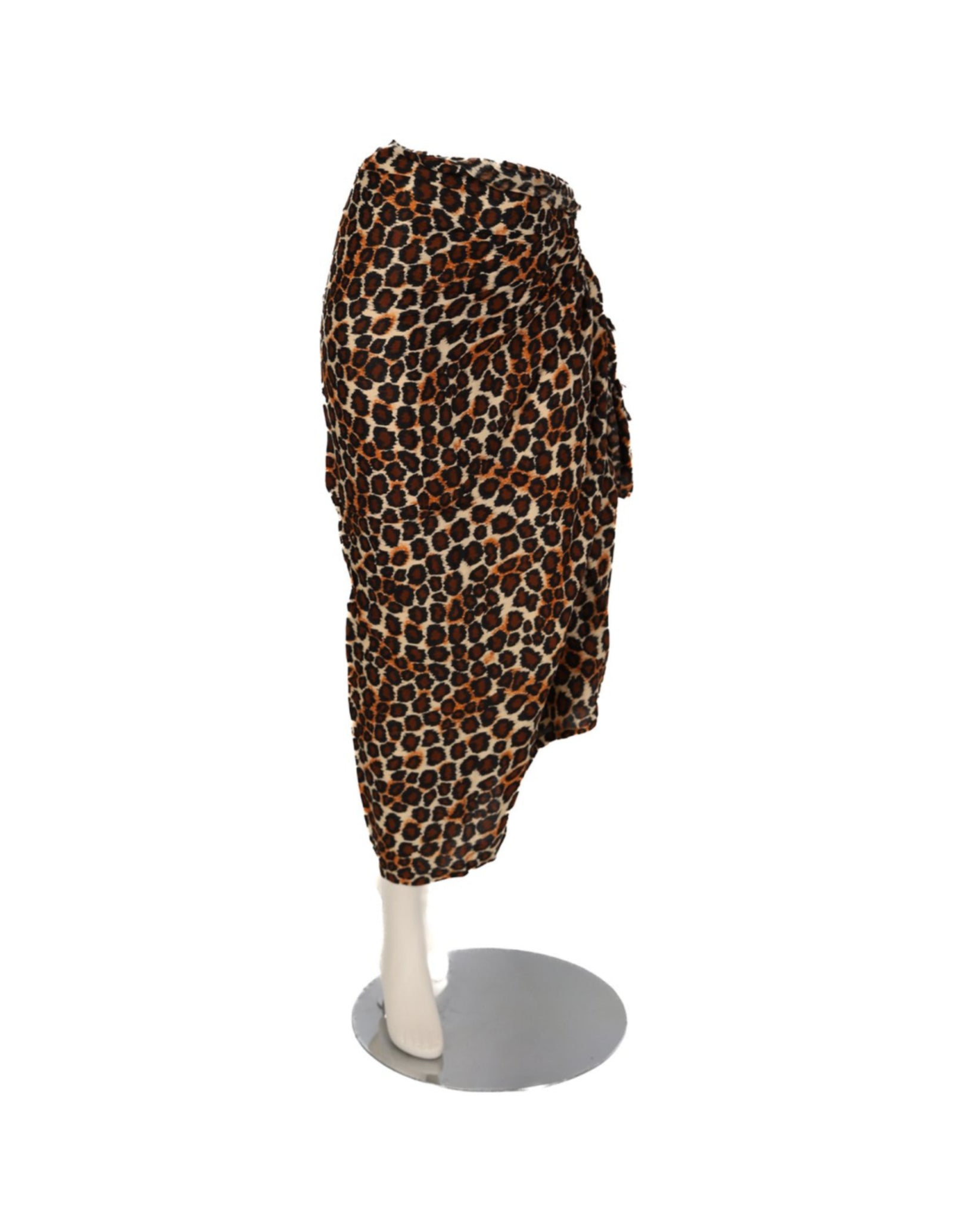 Om Namaste Sarong - 401 - dierenprint - panter - bruin