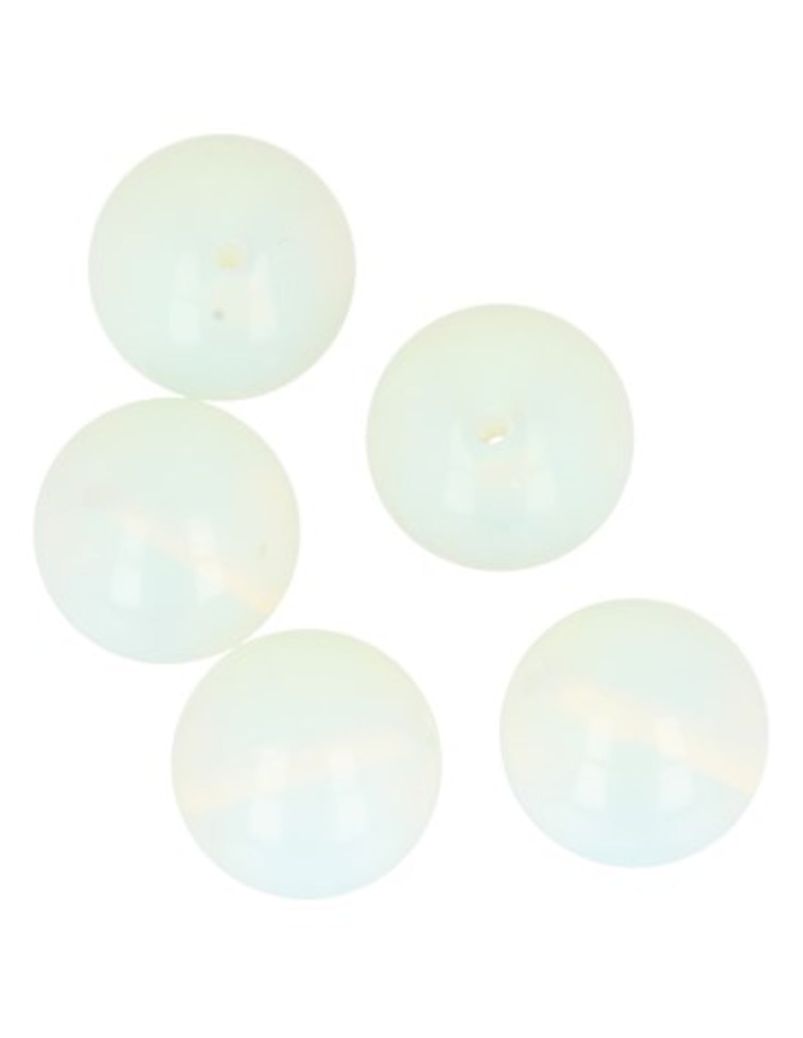 Opaliet kralen 18 mm (synth) - 5 st.