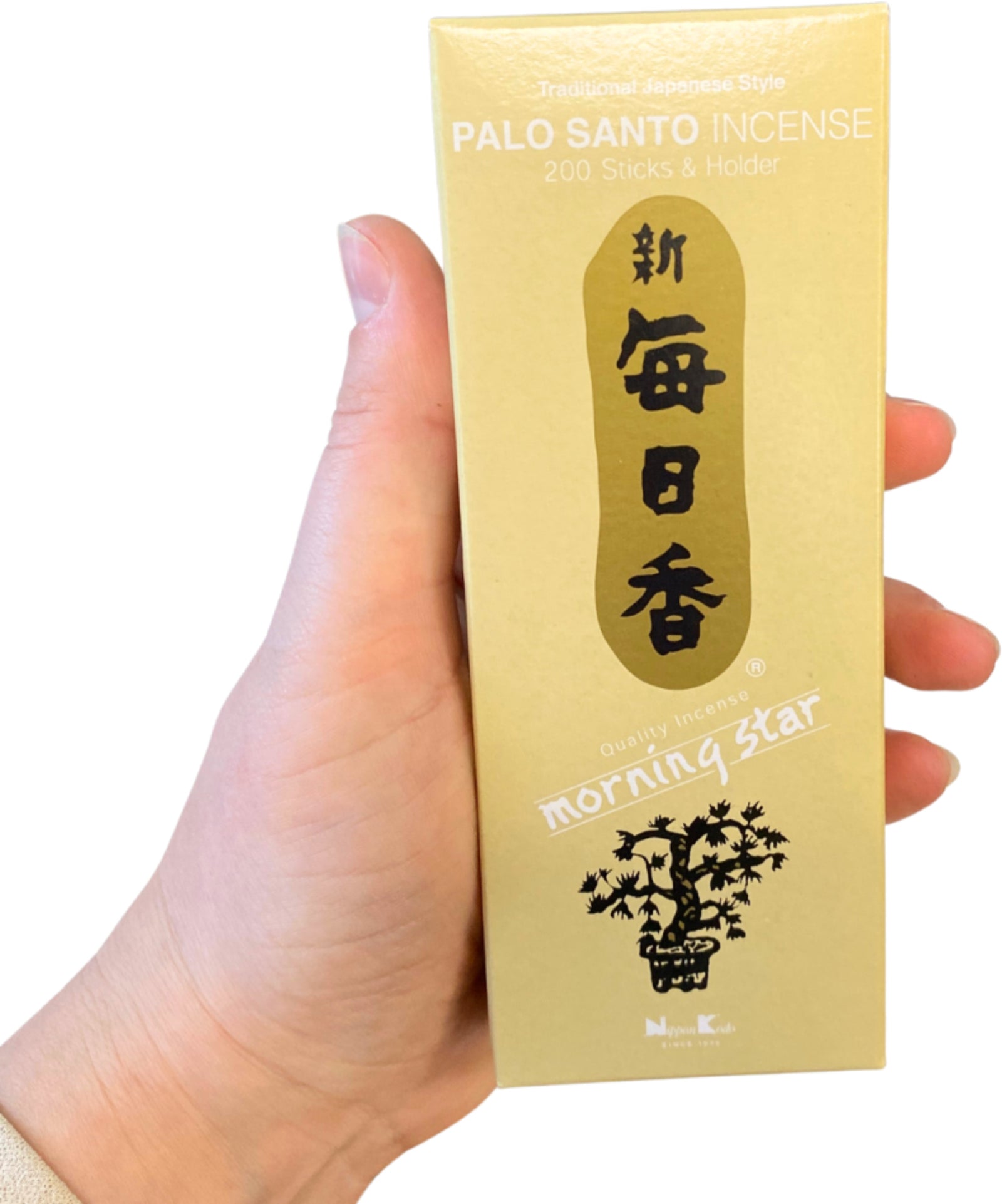 Palo Santo - Nippon Kodo Morning Star - 200 wierookstokjes - XL-pack