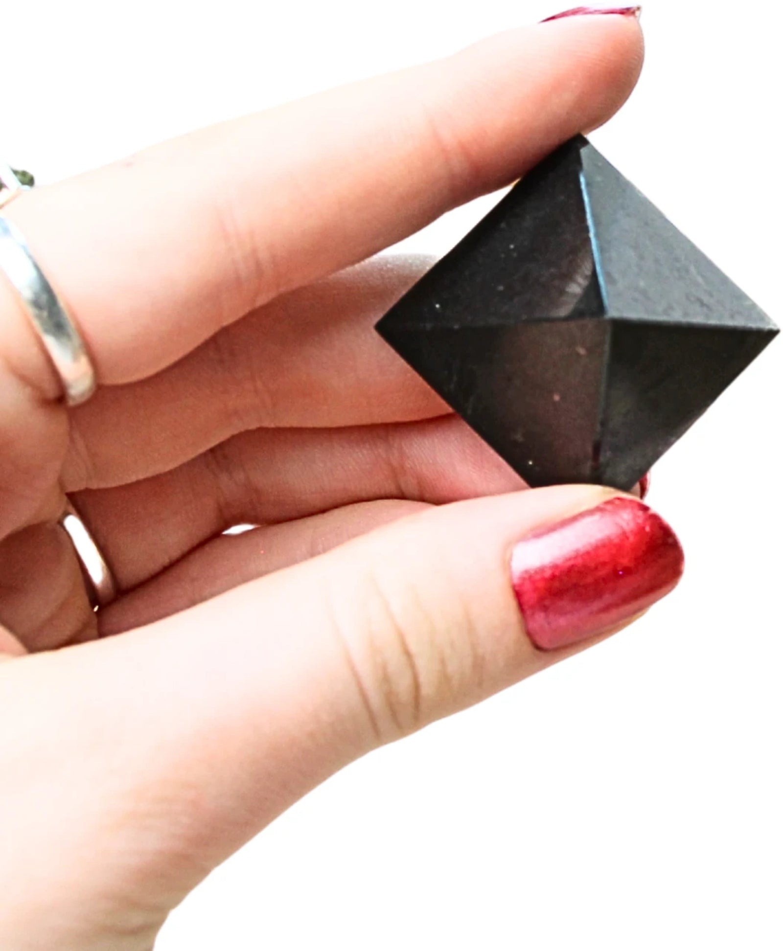 Piramide 25-30mm Zwarte Toermalijn