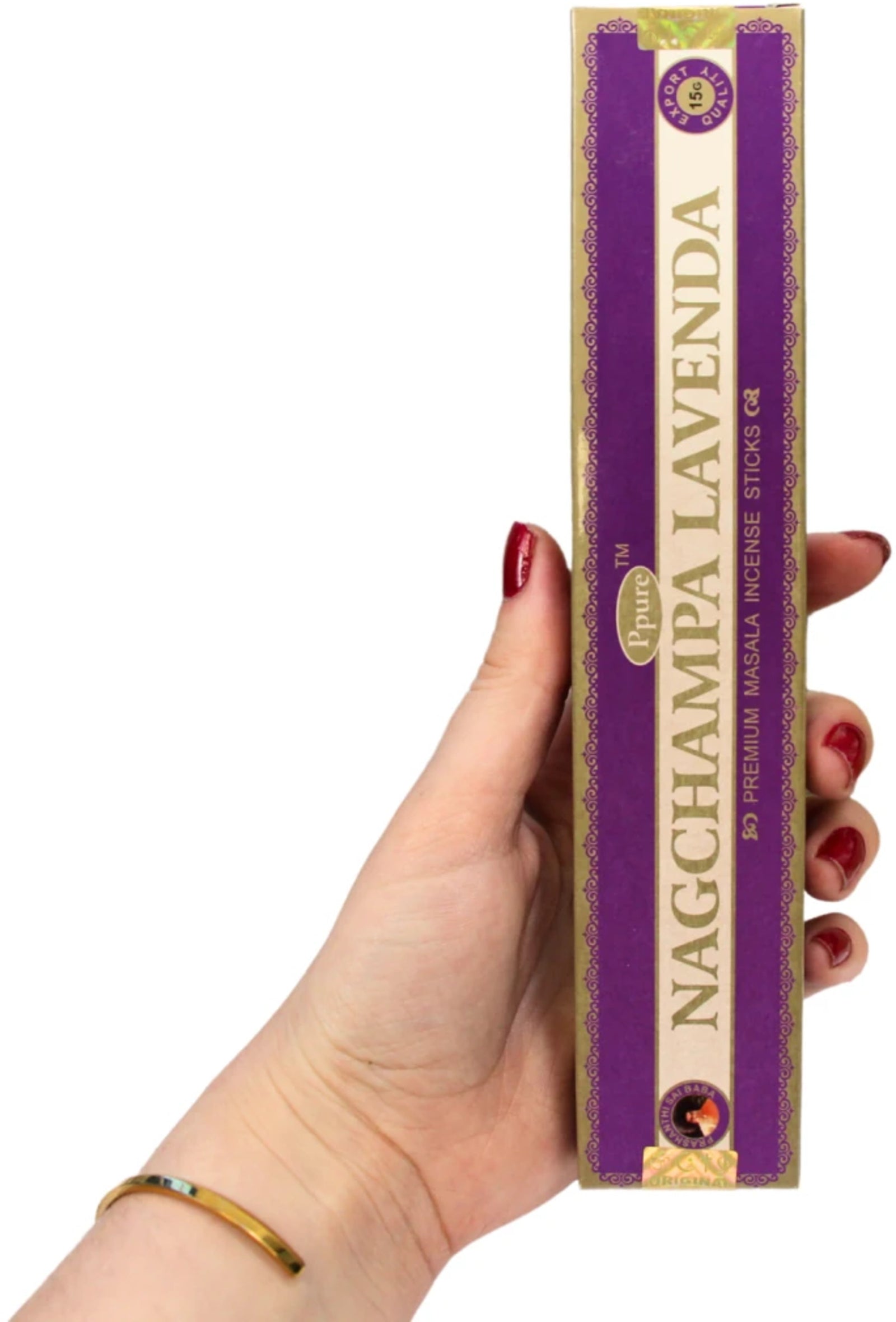 Ppure Nagchampa Lavendel wierook stokjes
