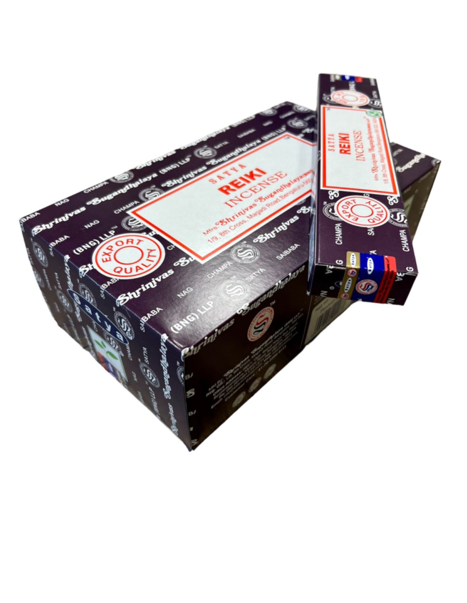 Reiki wierook 15 grams Satya - doos van 12 st.