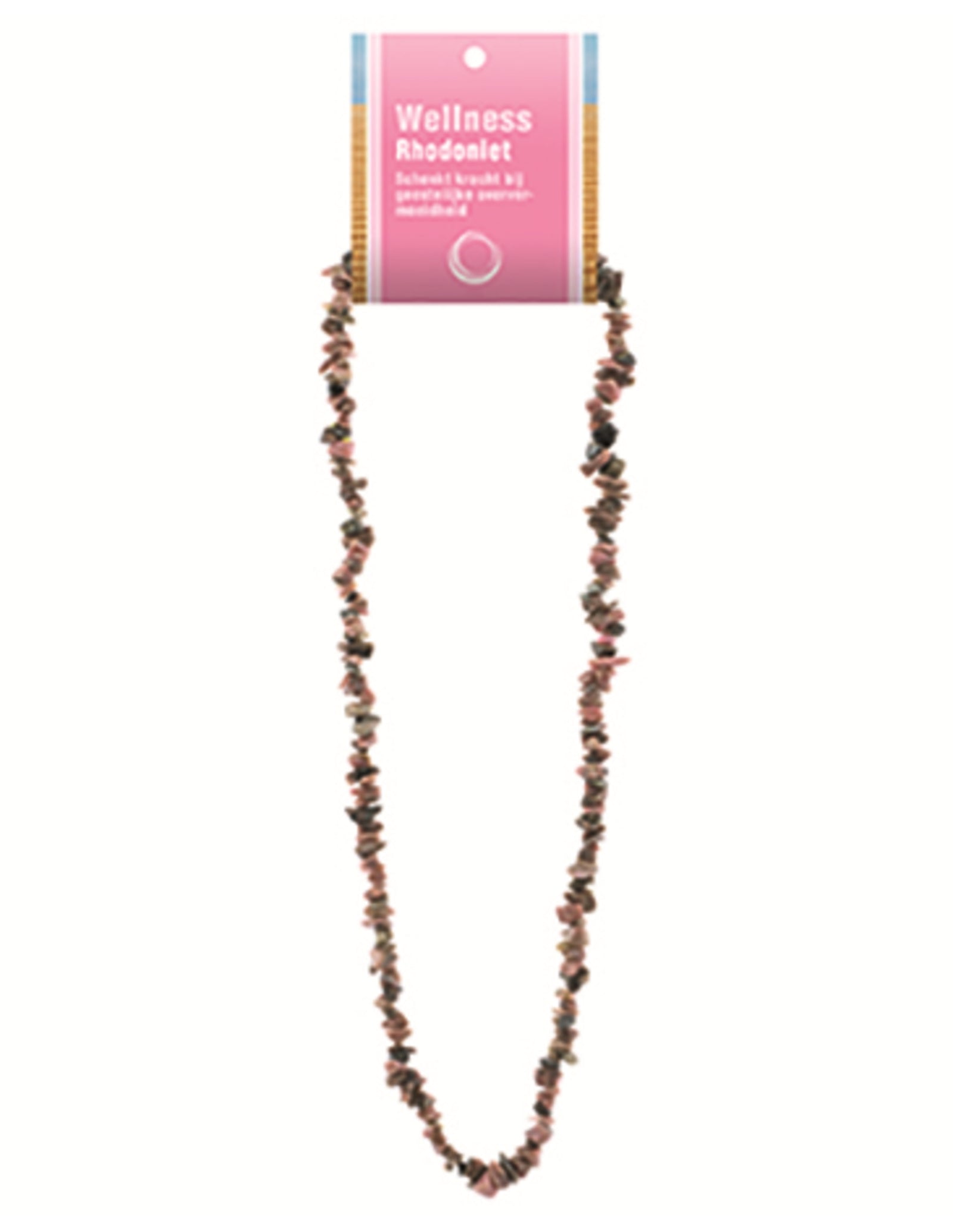 Rhodoniet splitketting + kaart