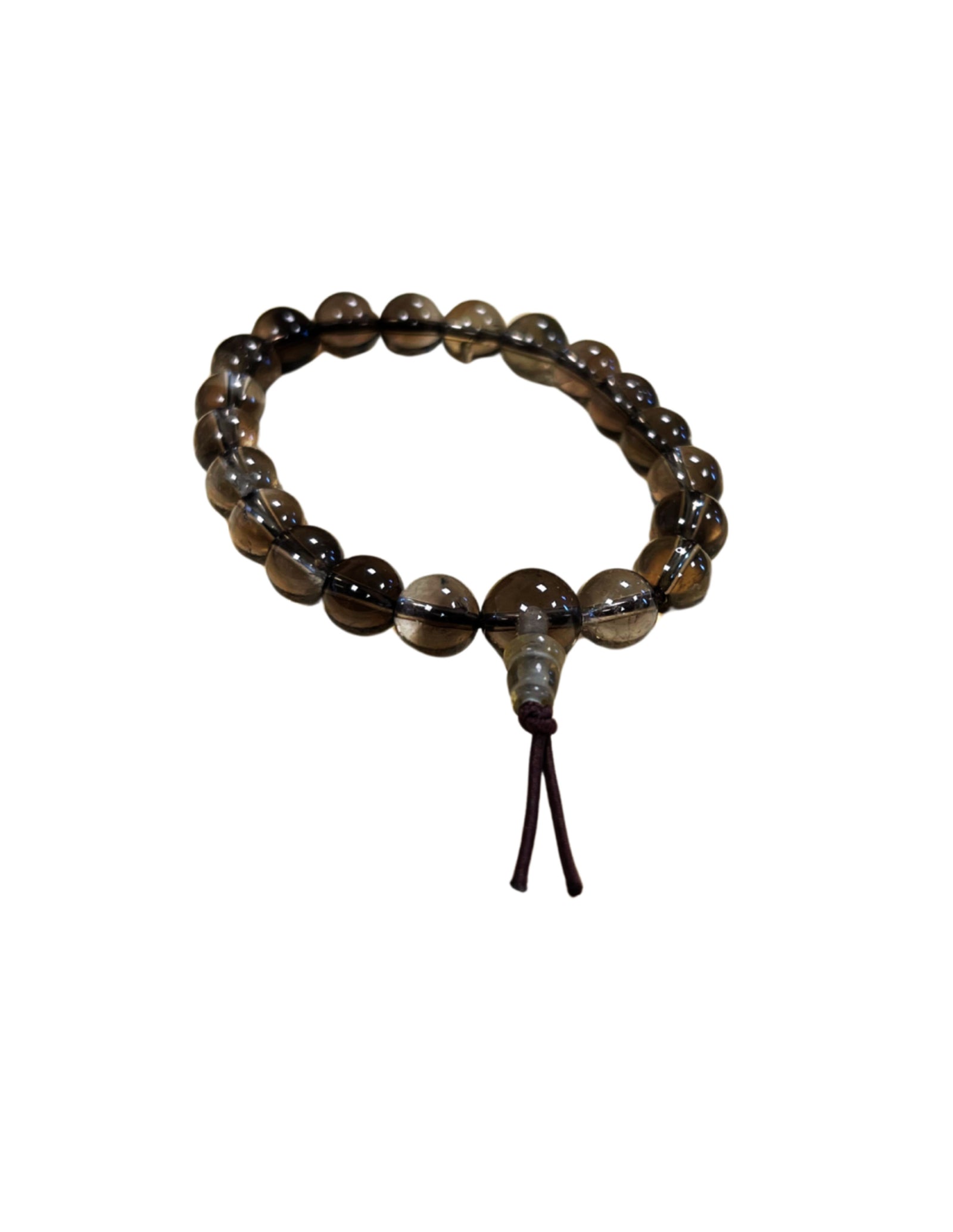 Rookkwarts powerbead armband + kaart