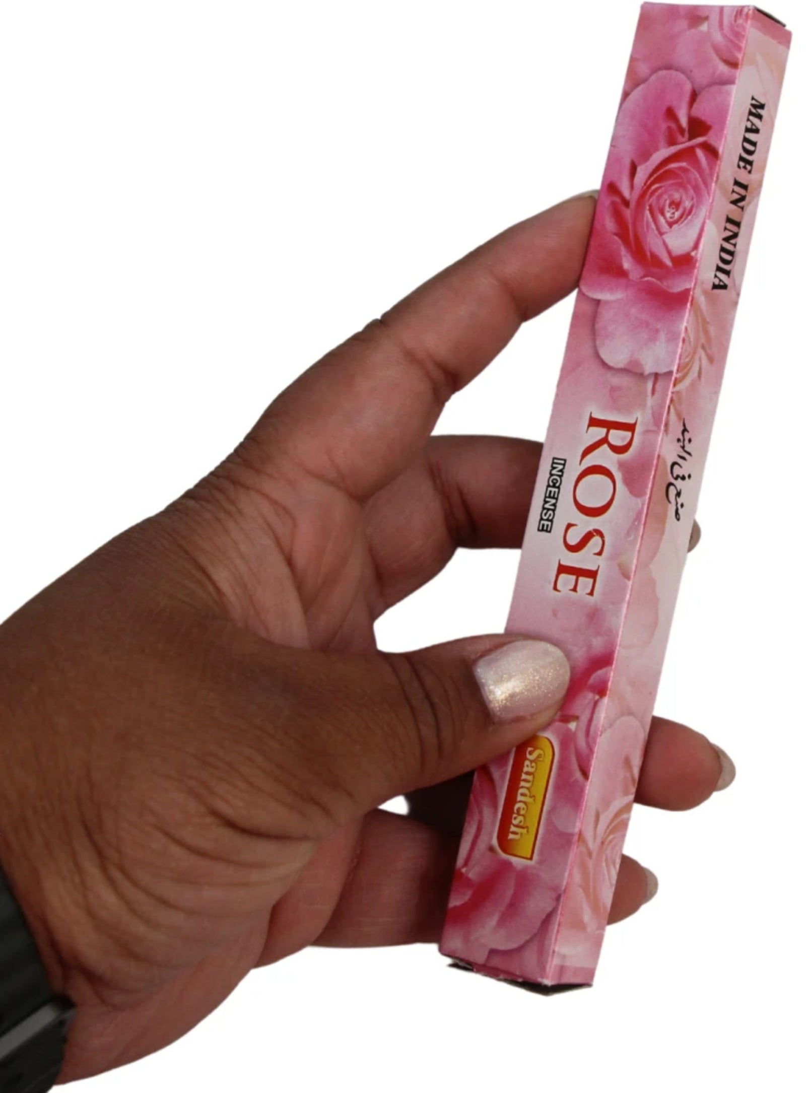 Rose mini wierook stokjes (8 stokjes)