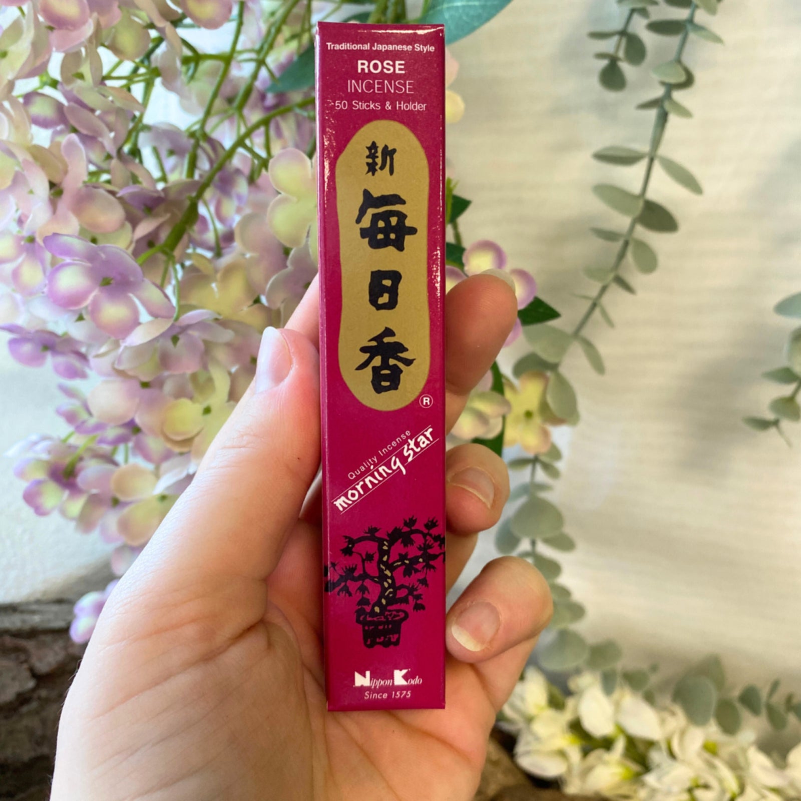 Rose Wierook Stokjes Nippon Kodo morning star