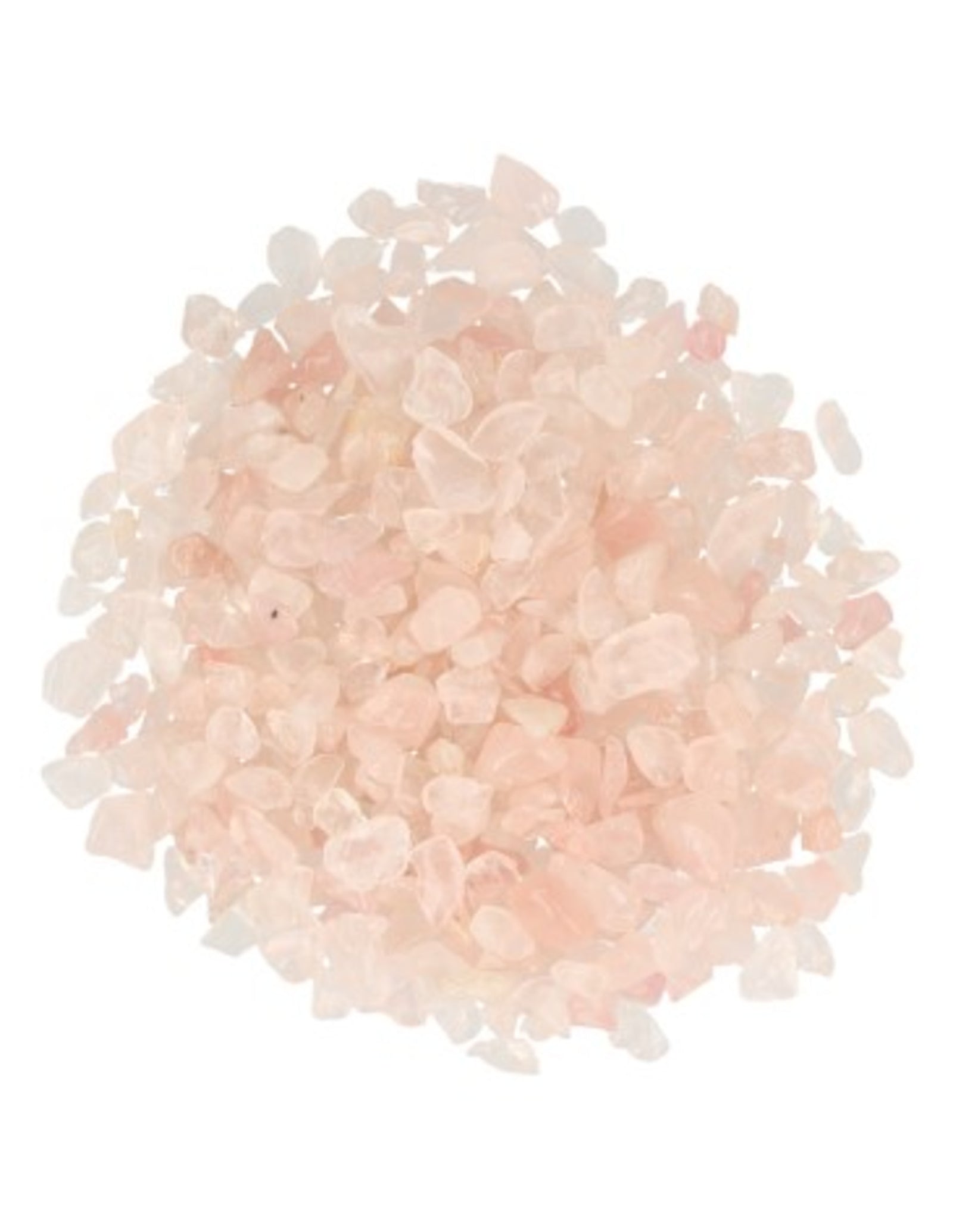 Roze kwarts 100 gr. trommelstenen (mt1)