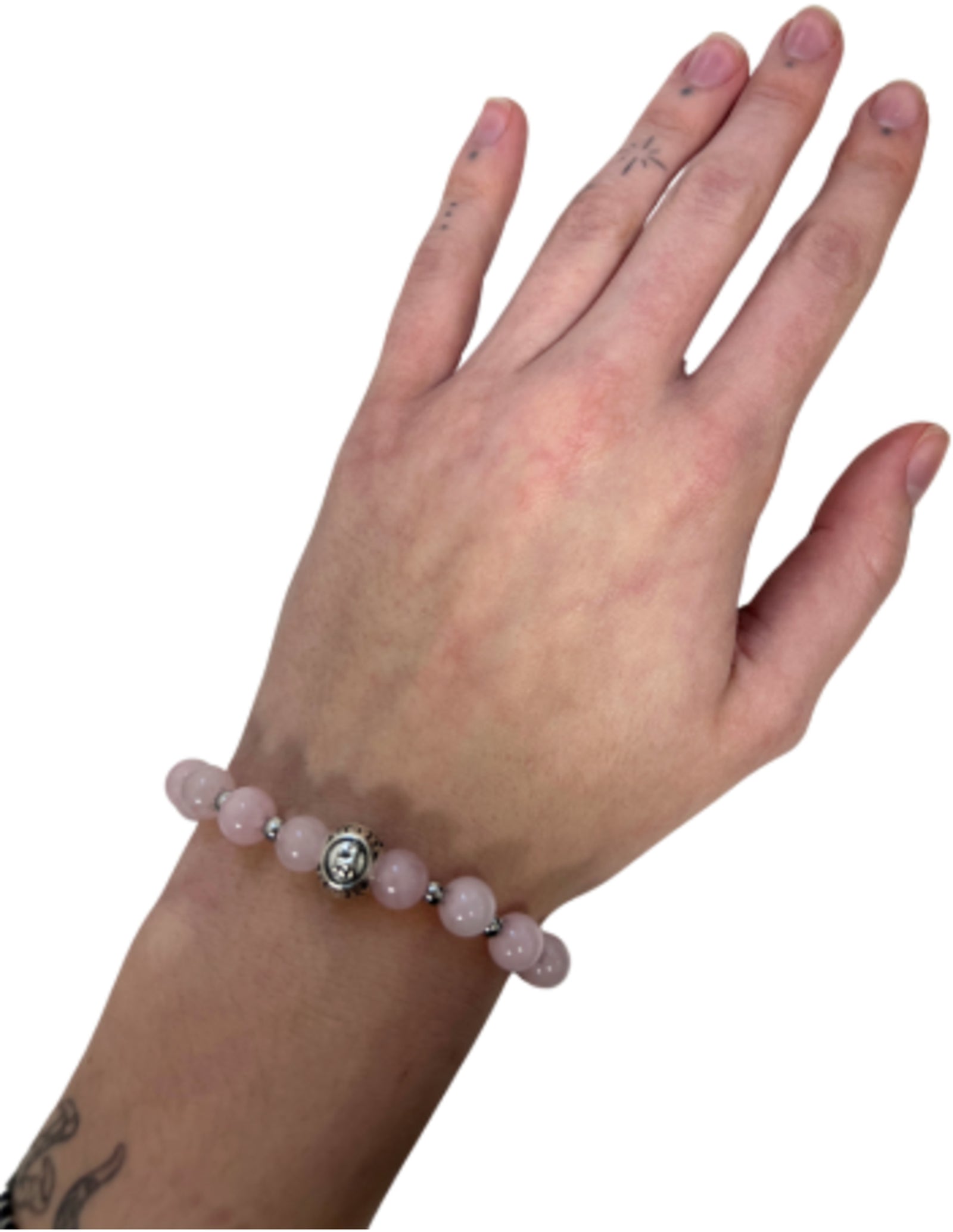 Roze kwarts sterrenbeeld armband - Stier