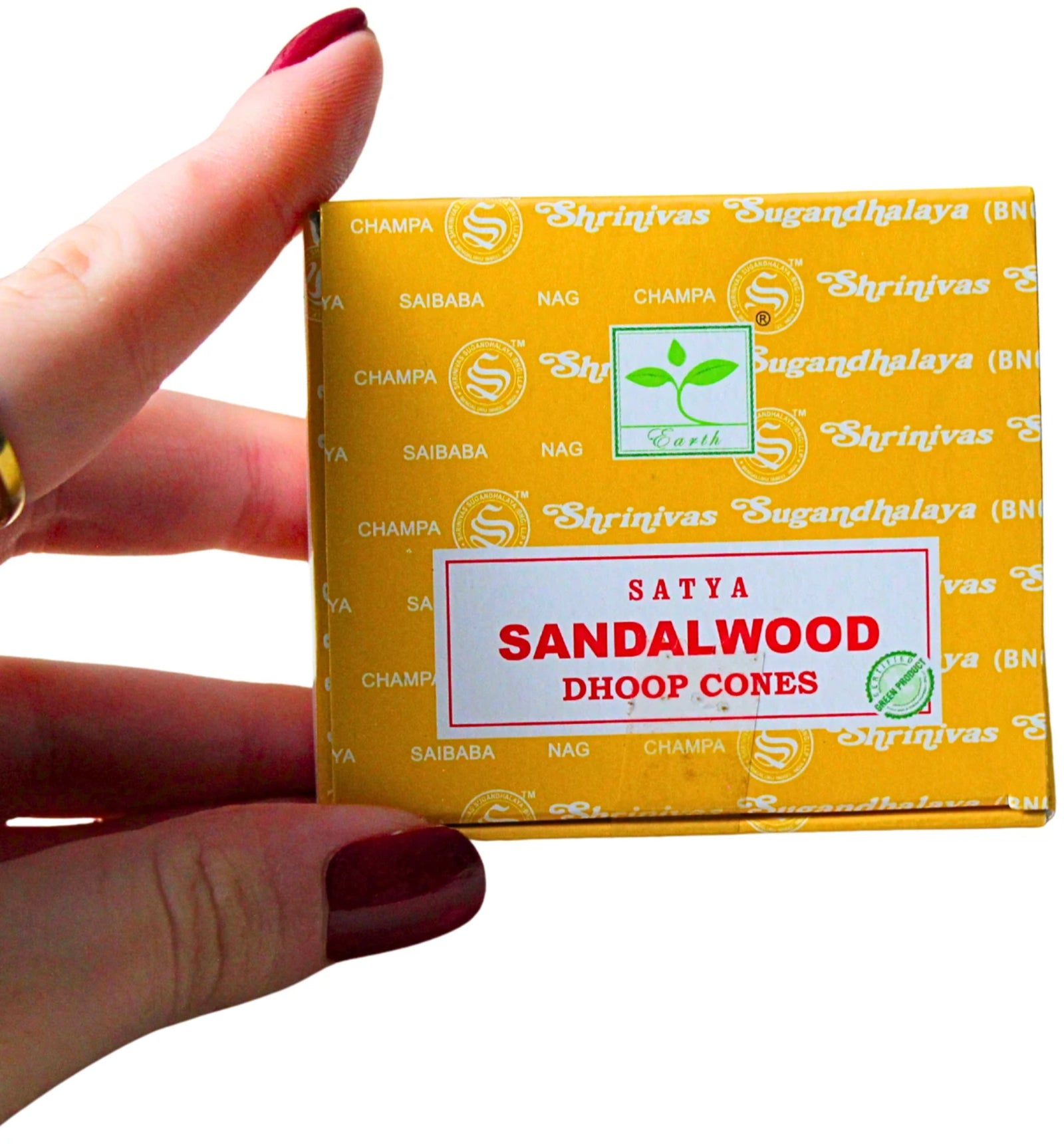 Sandalwood wierook kegels - Satya