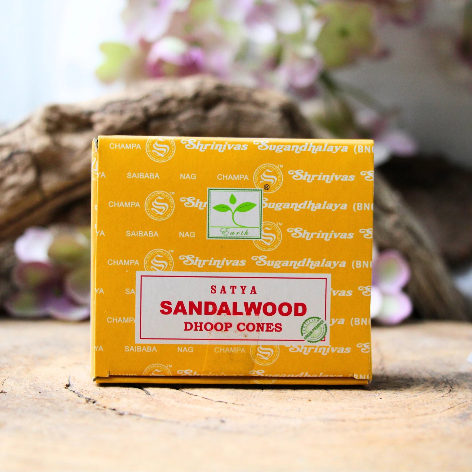 Sandalwood wierook kegels - Satya