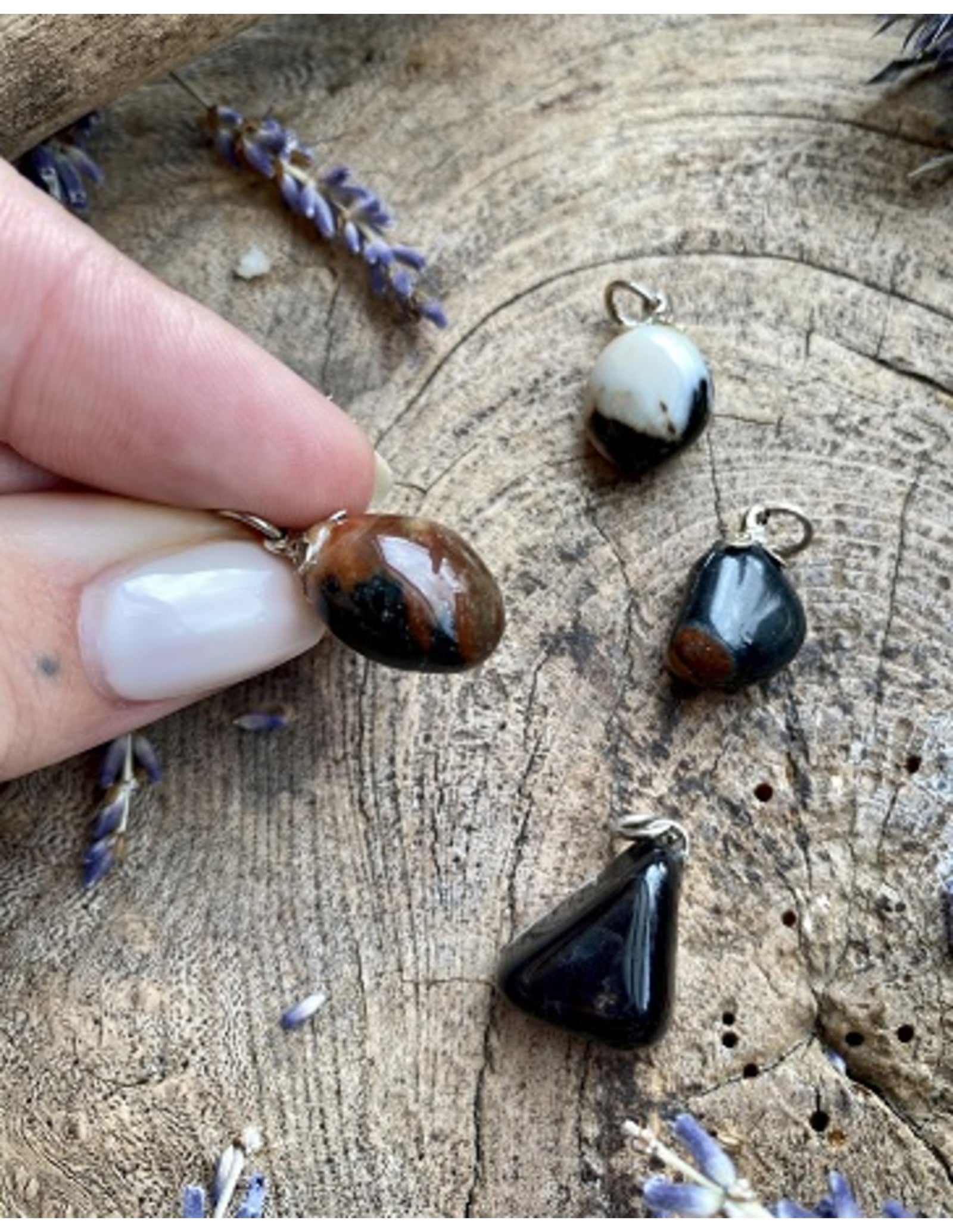 Sardonyx edelsteen hanger