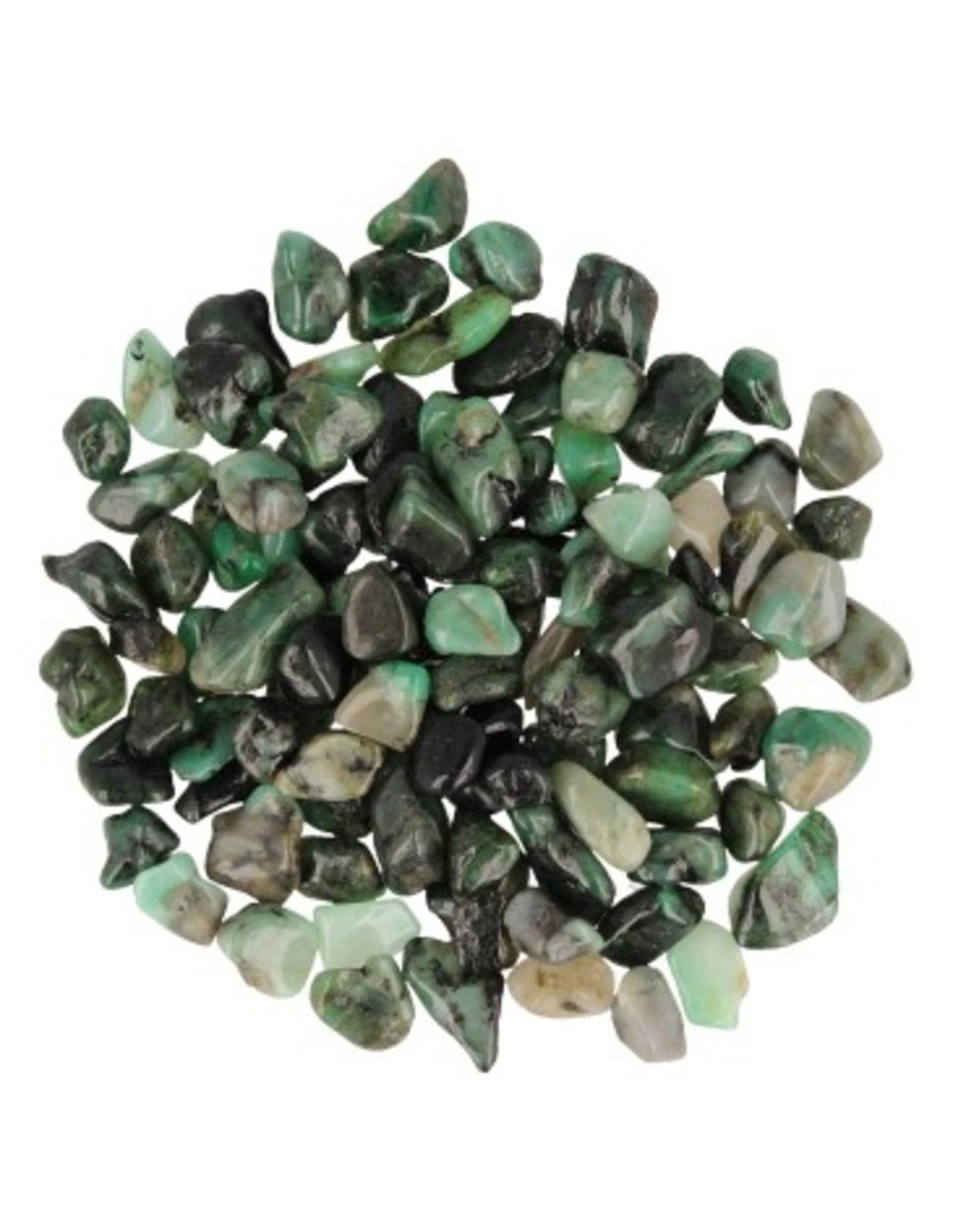 Smaragd 10 gr. trommelstenen (mt1)