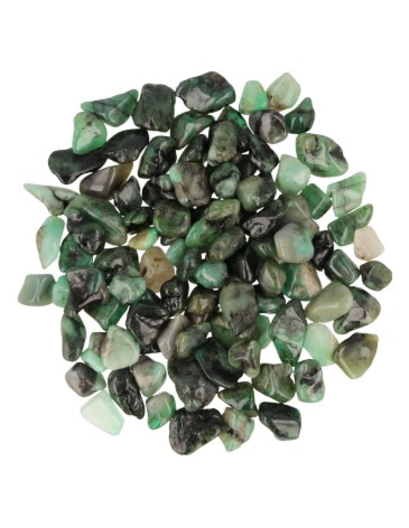Smaragd 10 gr. trommelstenen (mt1)