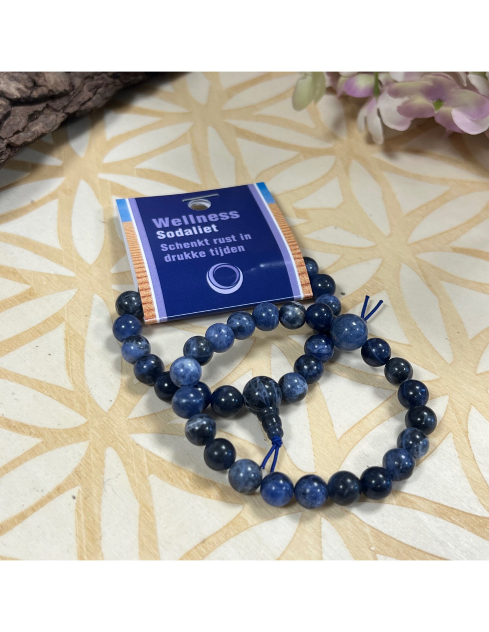 Sodaliet powerbead armband