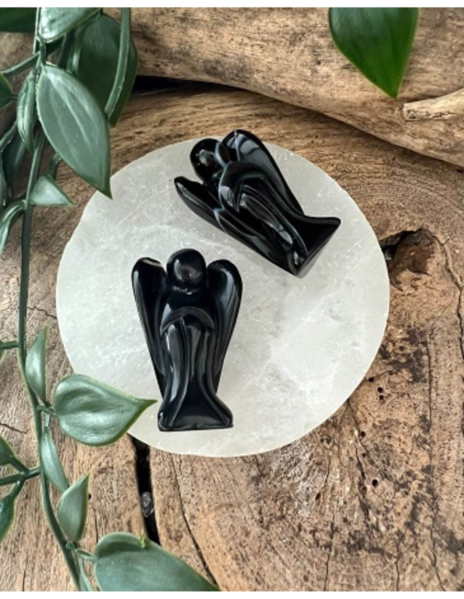 Staande engel 35 mm Onyx