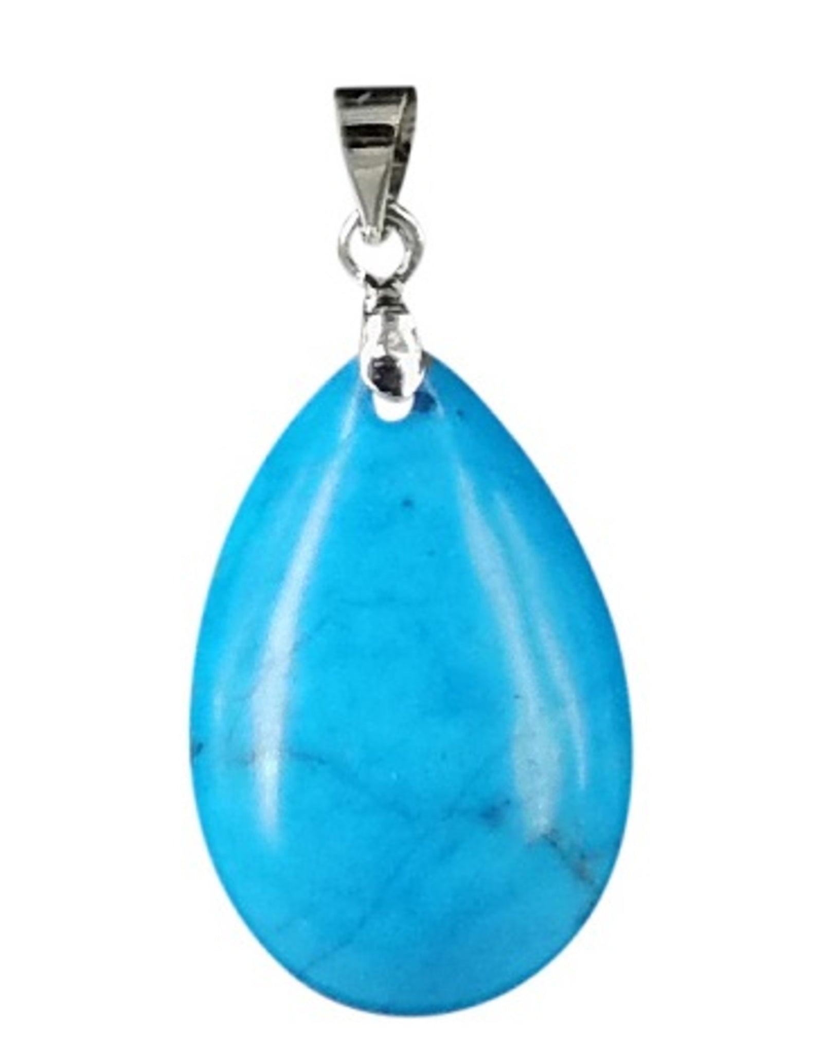 The drop of Howliet blauw - hanger (gekleurd)