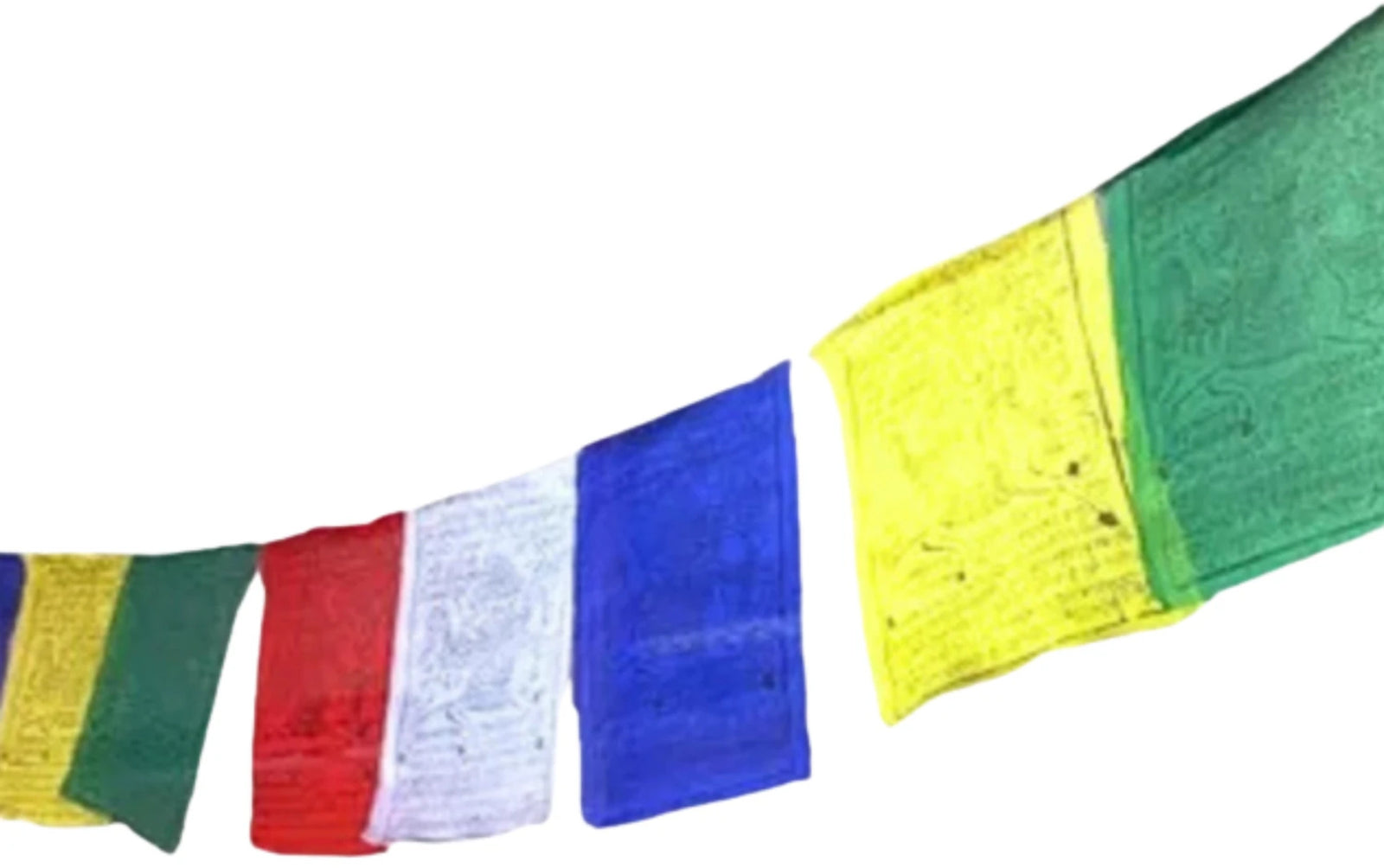 Tibetaanse gebedsvlag - 4m lang x 5stuks