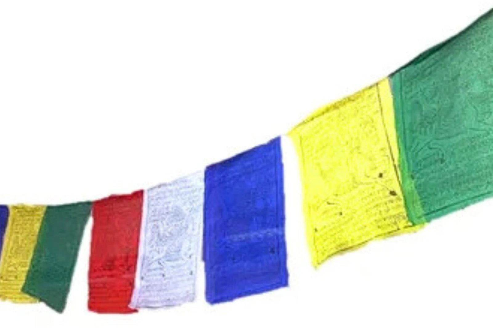 Tibetaanse gebedsvlag - 4m lang