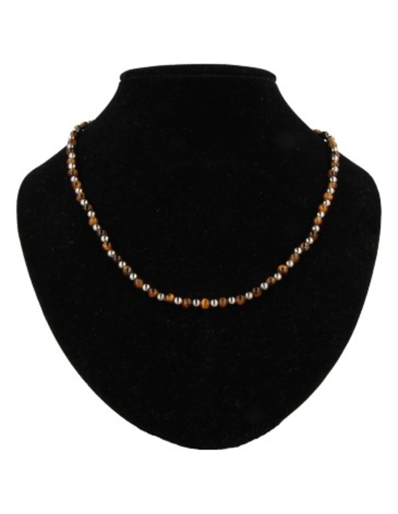 Tijgeroog Ibiza love ketting