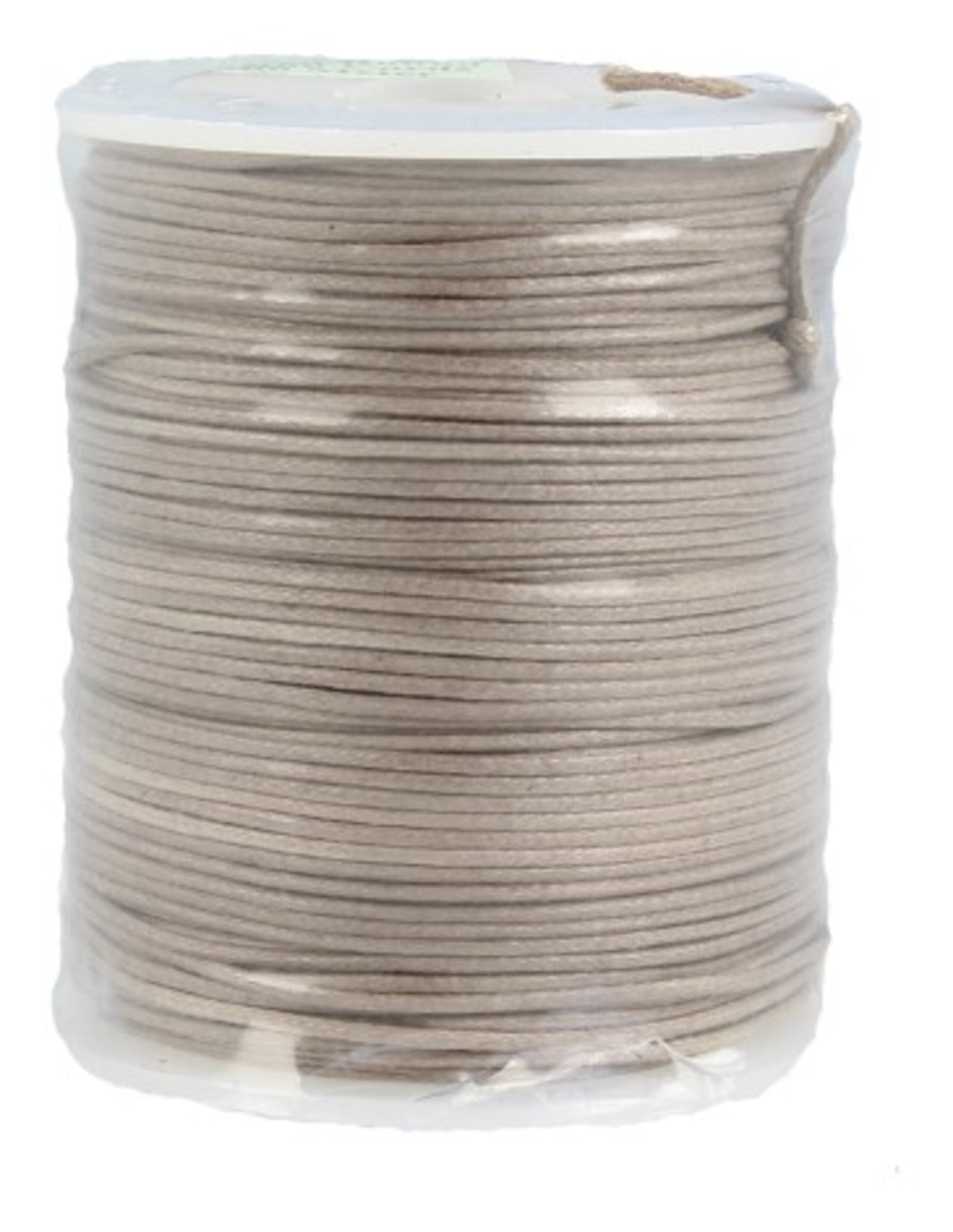 Waskoord rol 1 mm grijs