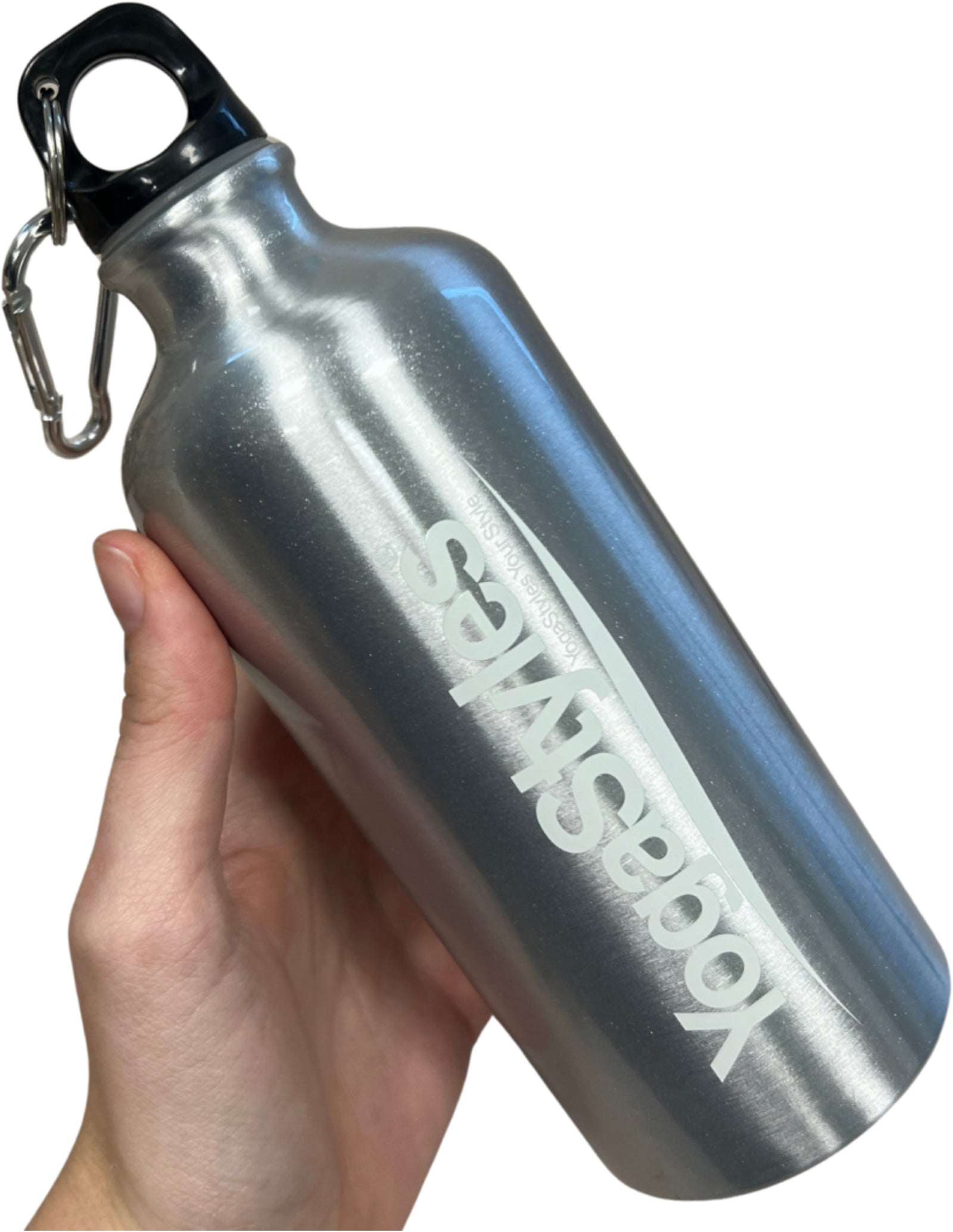 YogaStyles EKO-bottle Zilver 500ML
