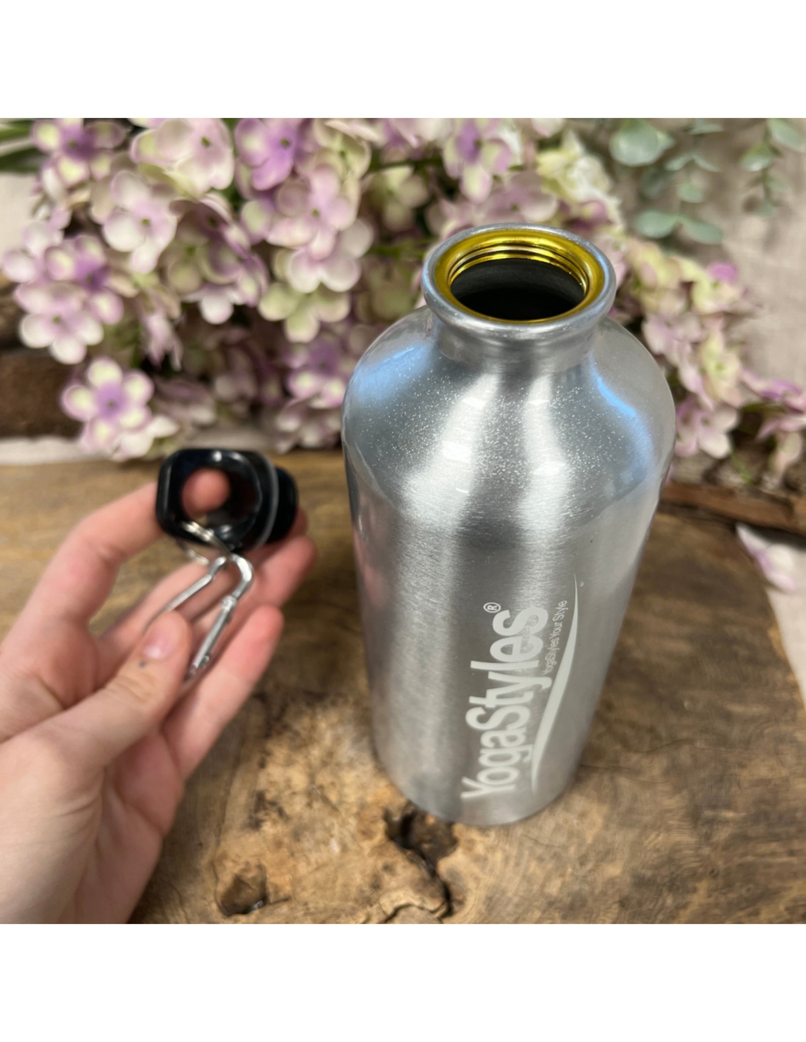 YogaStyles EKO-bottle Zilver 500ML