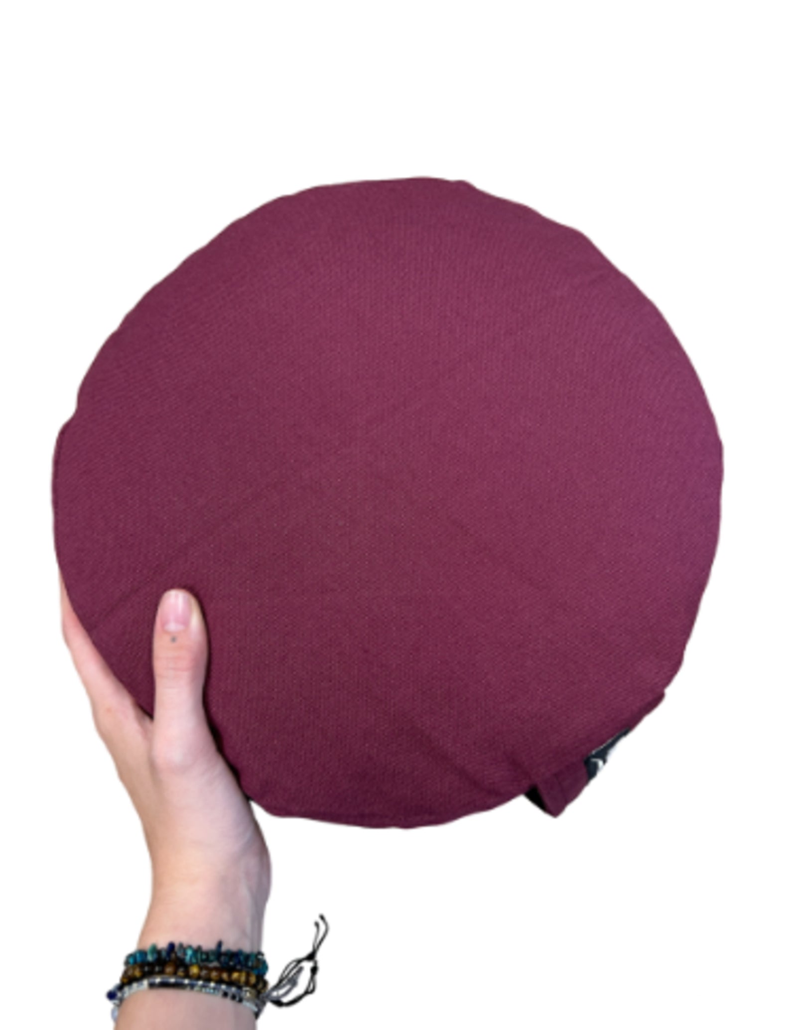 YogaStyles meditatiekussen-PRO-RONDO Bordeaux/Paars