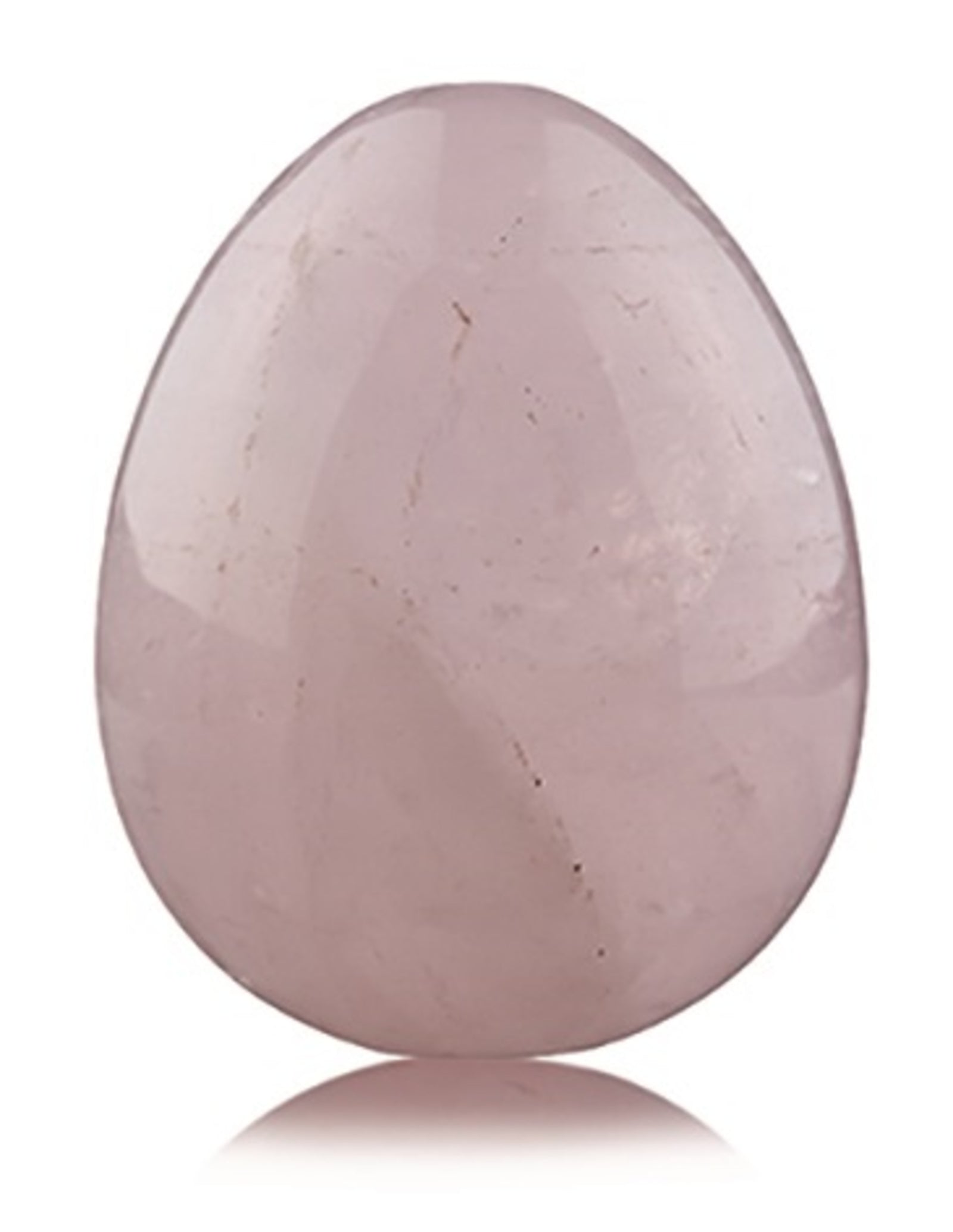 Yoni ei Roze kwarts 47-48 mm B-keus