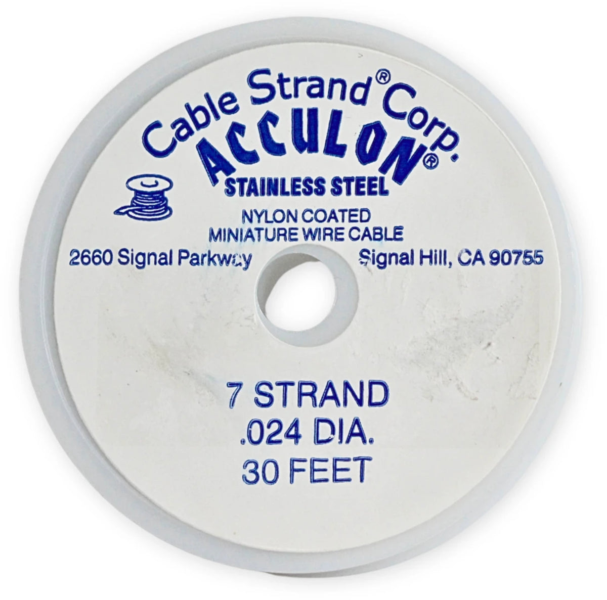Acculon rijgdraad 0,61 mm 9 meter