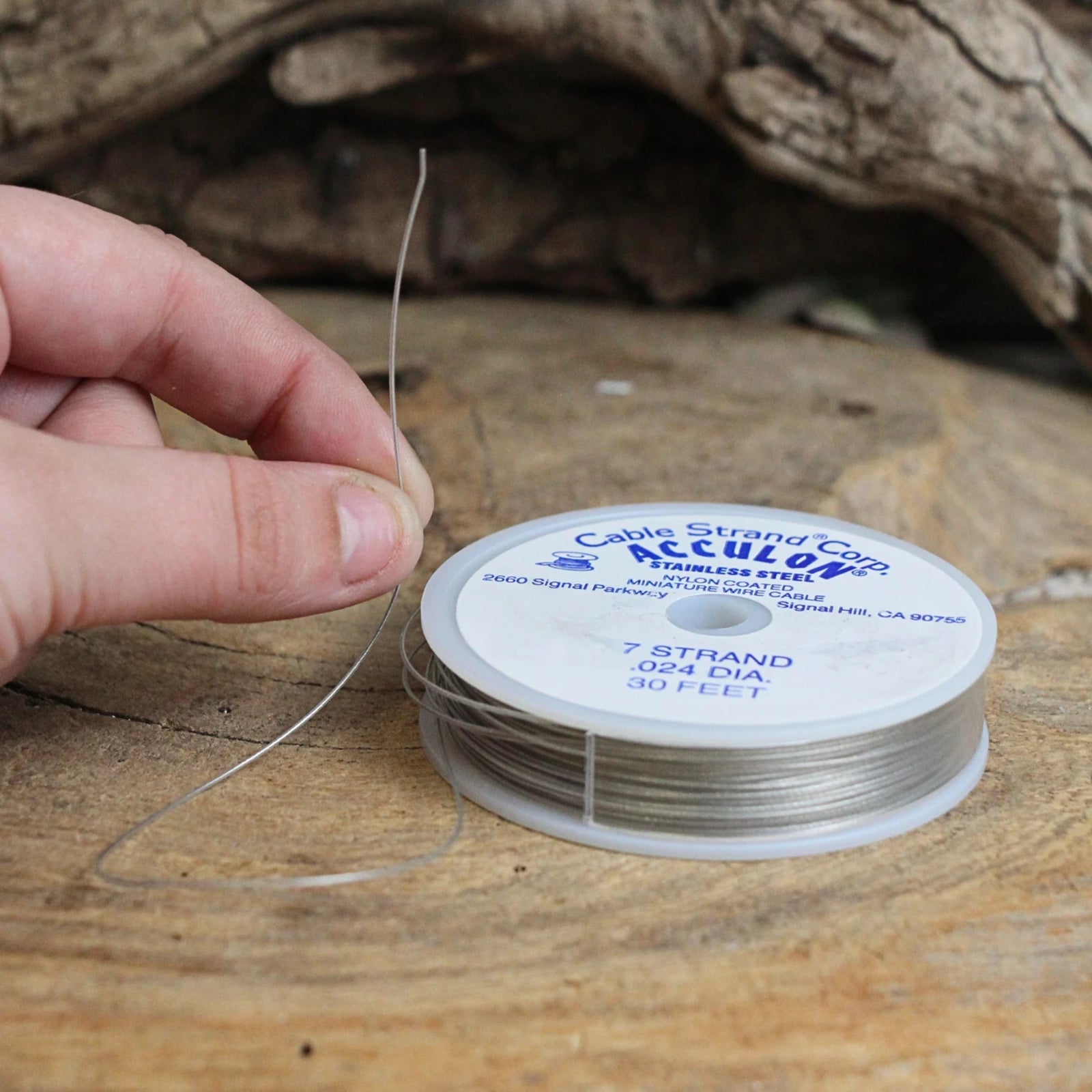 Acculon rijgdraad 0,61 mm 9 meter