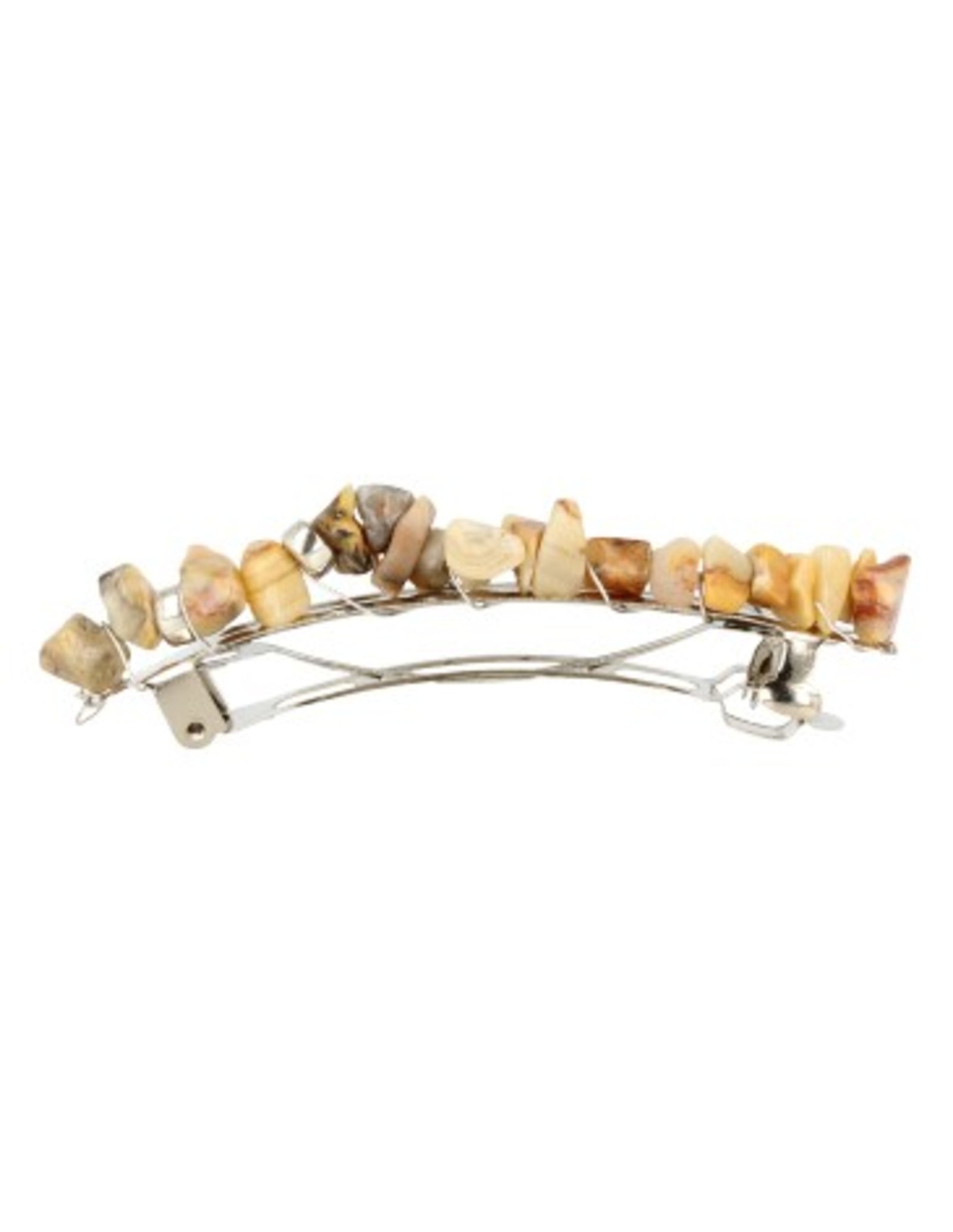 Agaat crazy lace haarclip