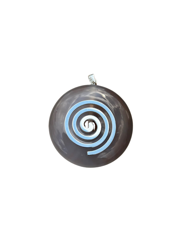 Agaat edelsteen donut Hanger