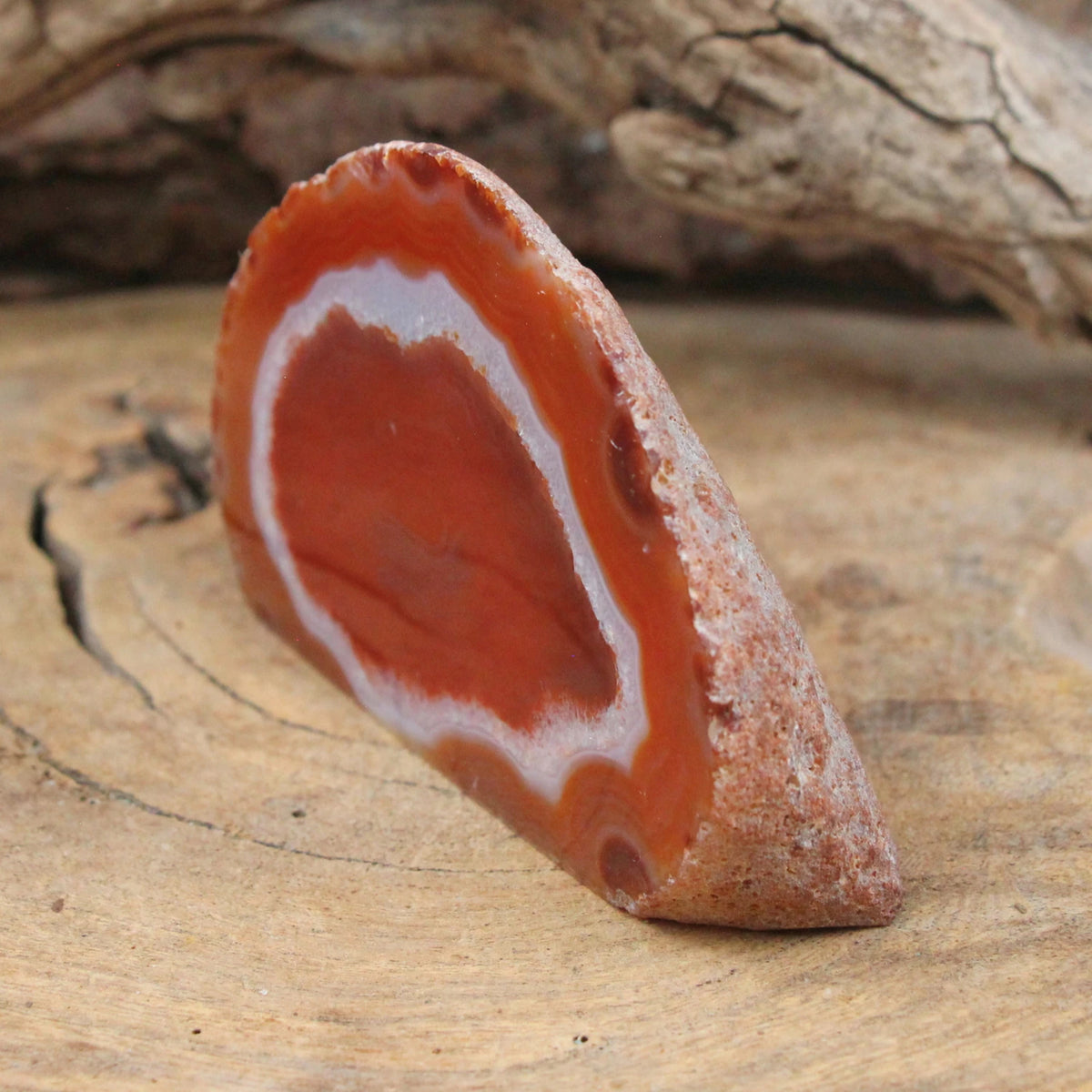 Agaat einden rood (gekleurd) nr.03