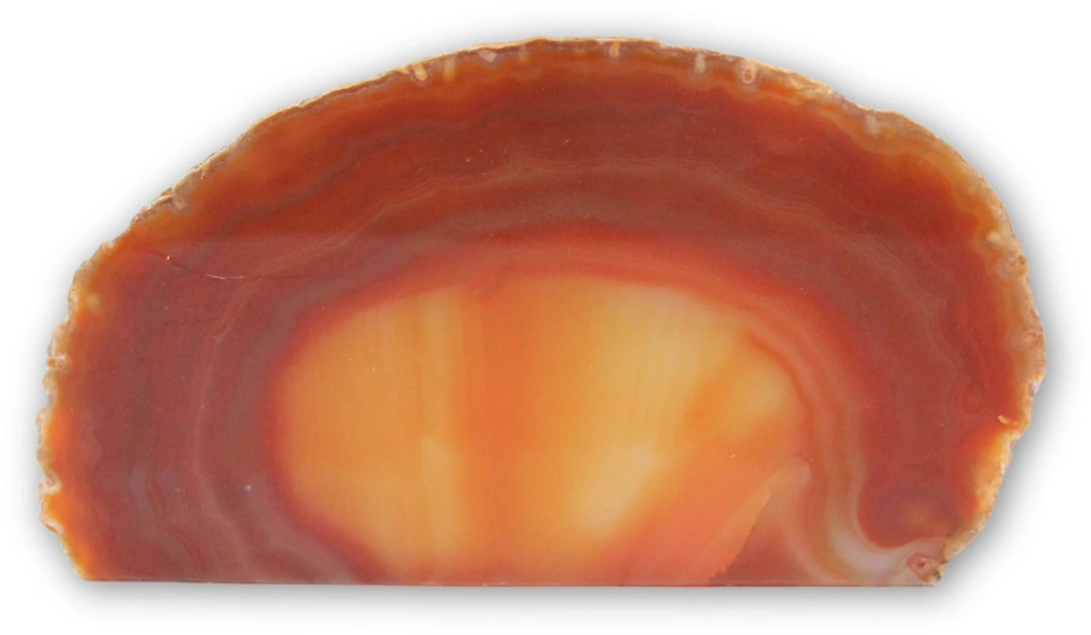 Agaat einden rood (gekleurd), p/kg