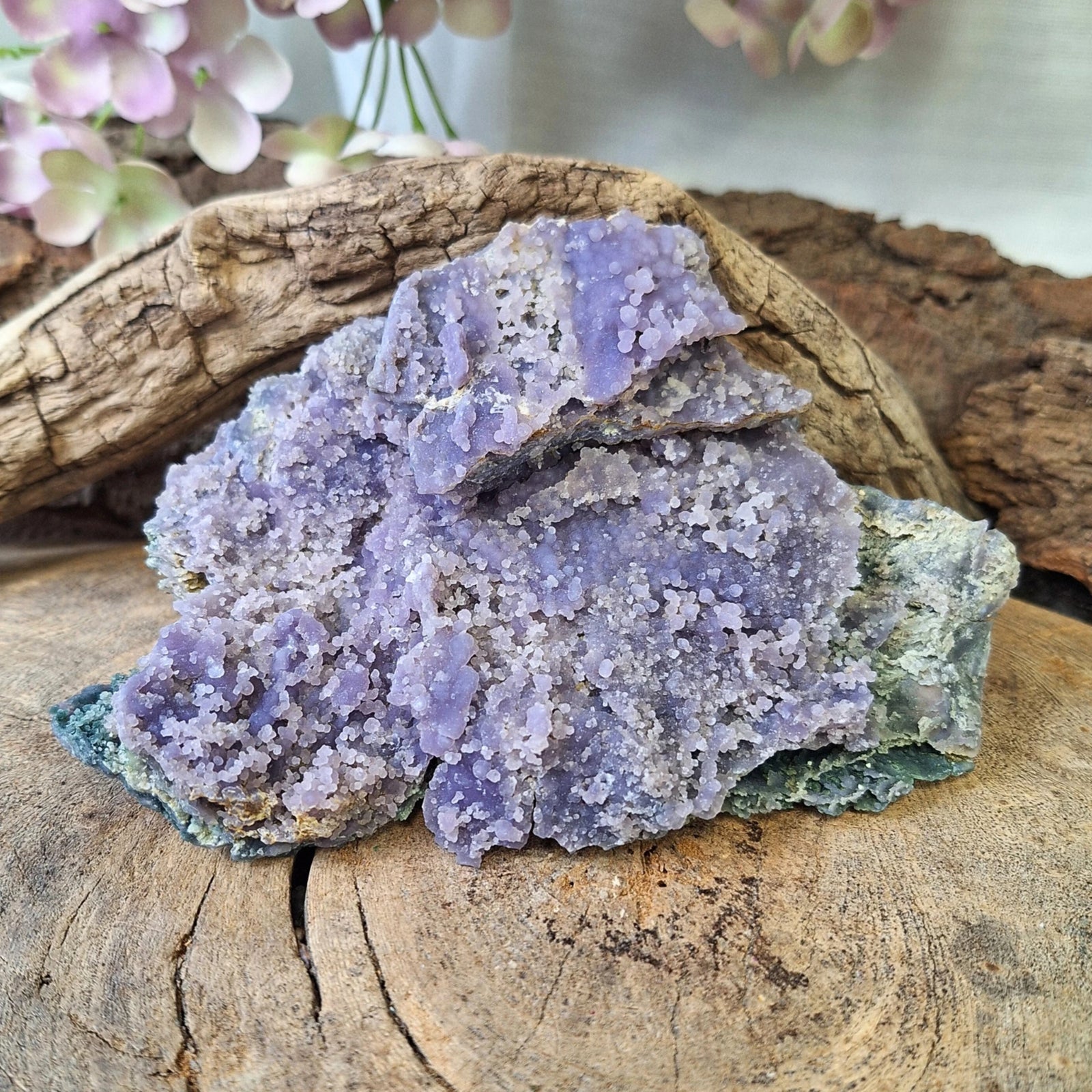 Agaat grape / Chalcedoon druif ruw nr.35
