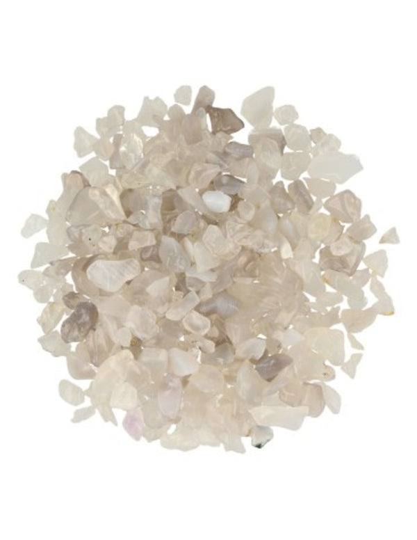 Agaat grijs 100gr. edelsteen trommelstenen (mt1)
