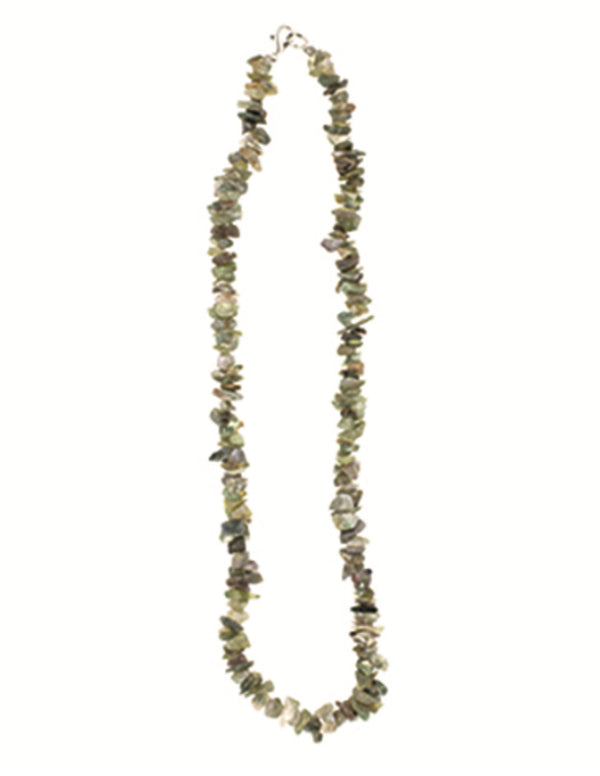 Agaat mos edelsteen splitketting